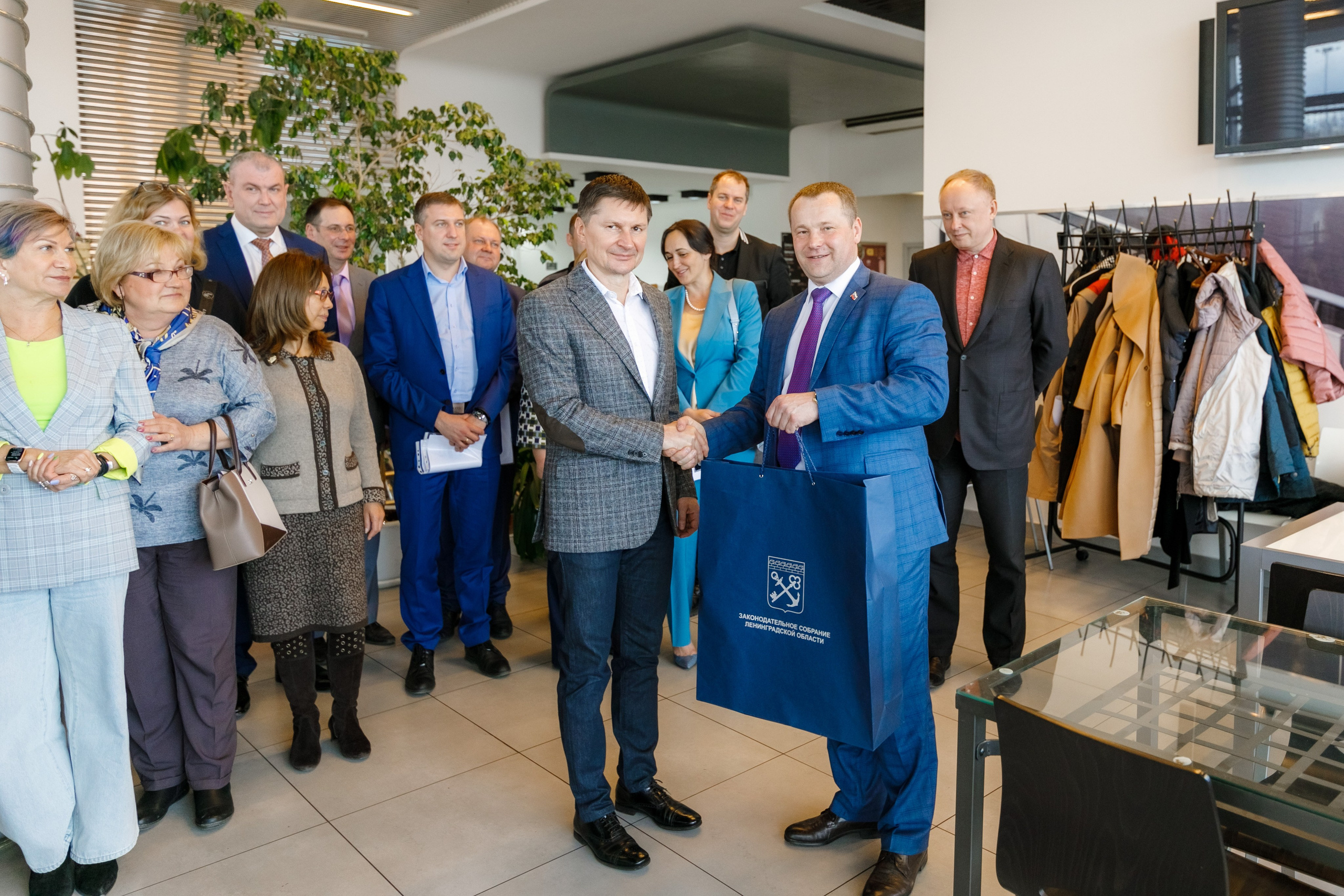 Конференция предпринимателей при ЗакС ЛО. Photographer Sergei Miroshnikov