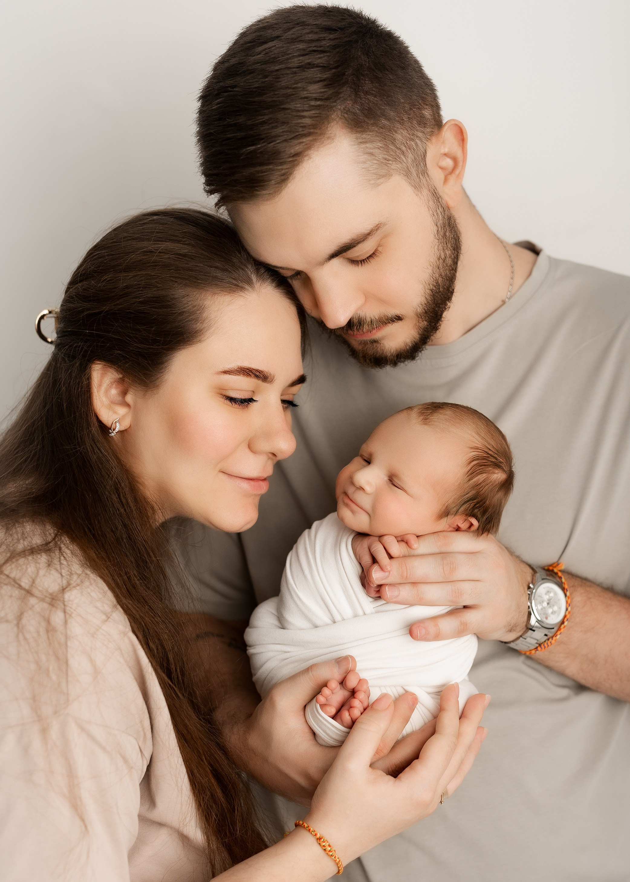 Фотосессия новорождённых. Фотограф Беременности и Новорождённых в Кемерово