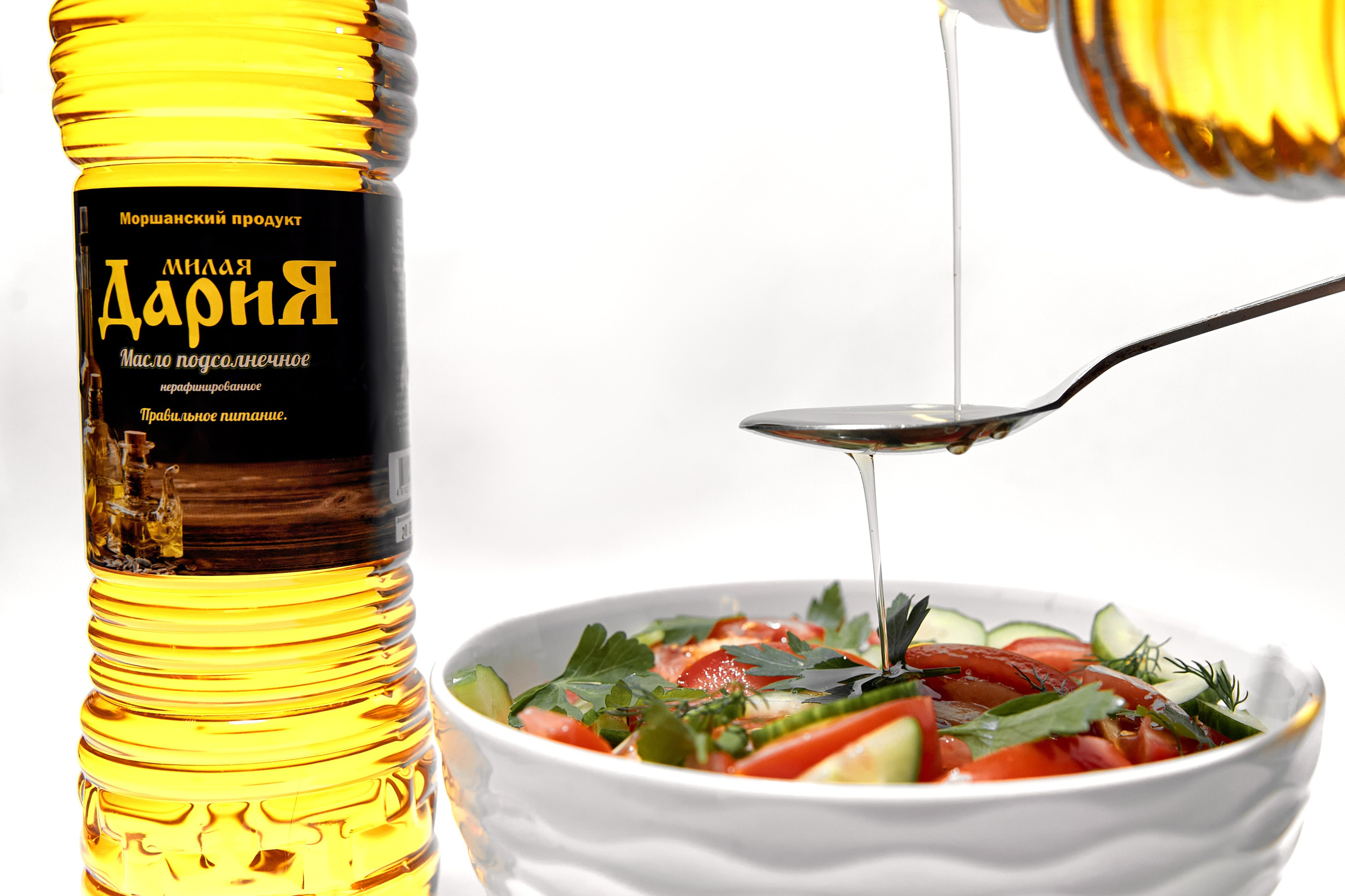 Подсолнечное масло. Фотограф Александр Казин