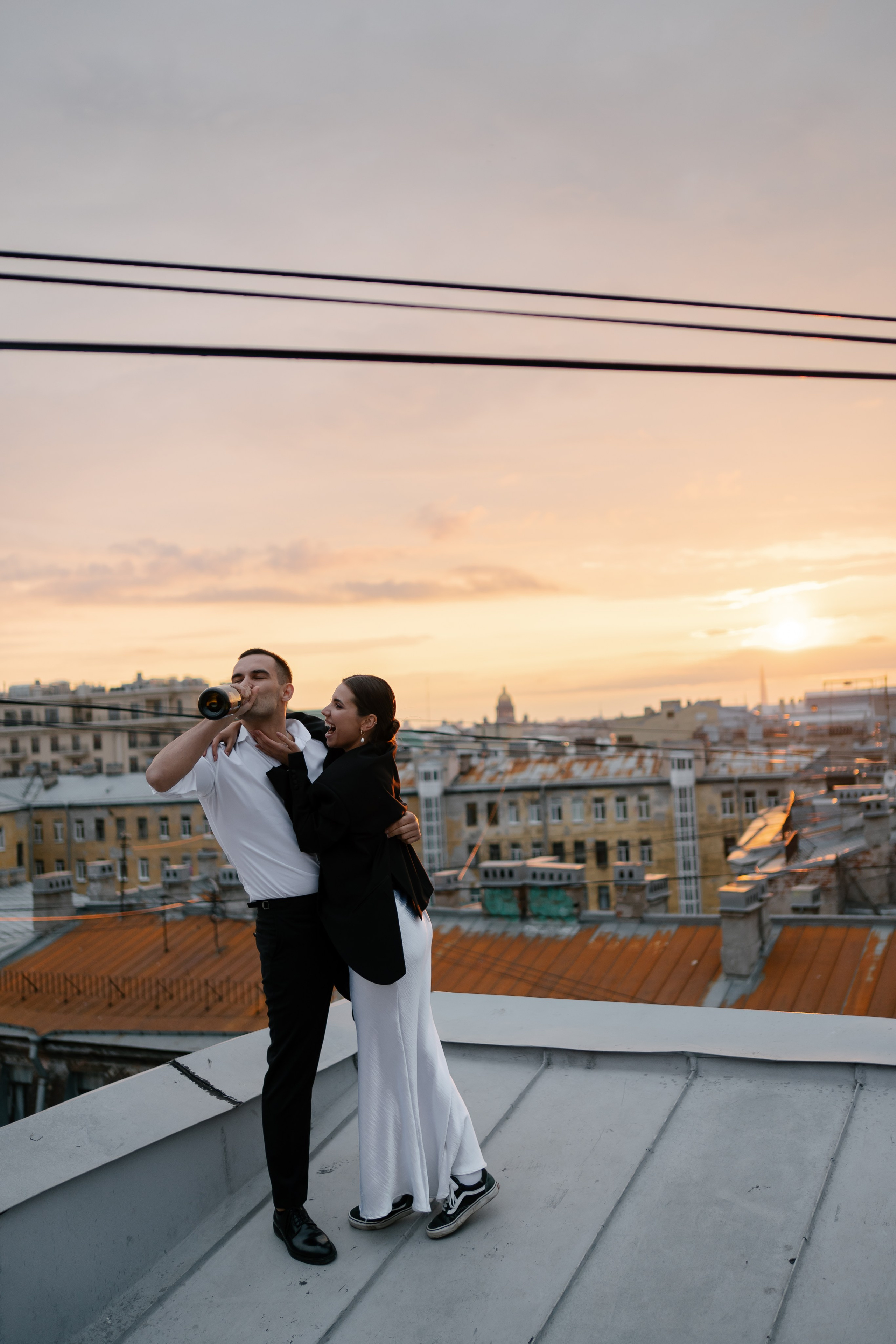 На крышах Питера. Семейный и свадебный фотограф в Красногорске Анастасия Тихонова