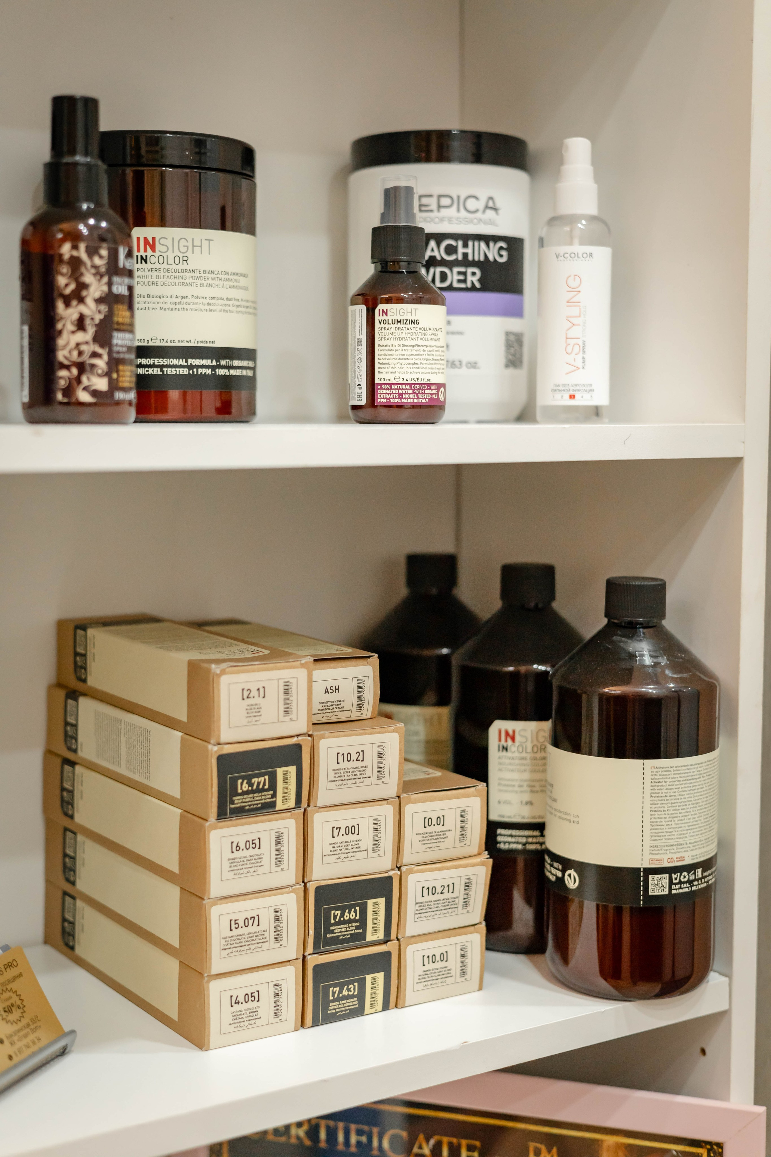 Съемка для студии красоты