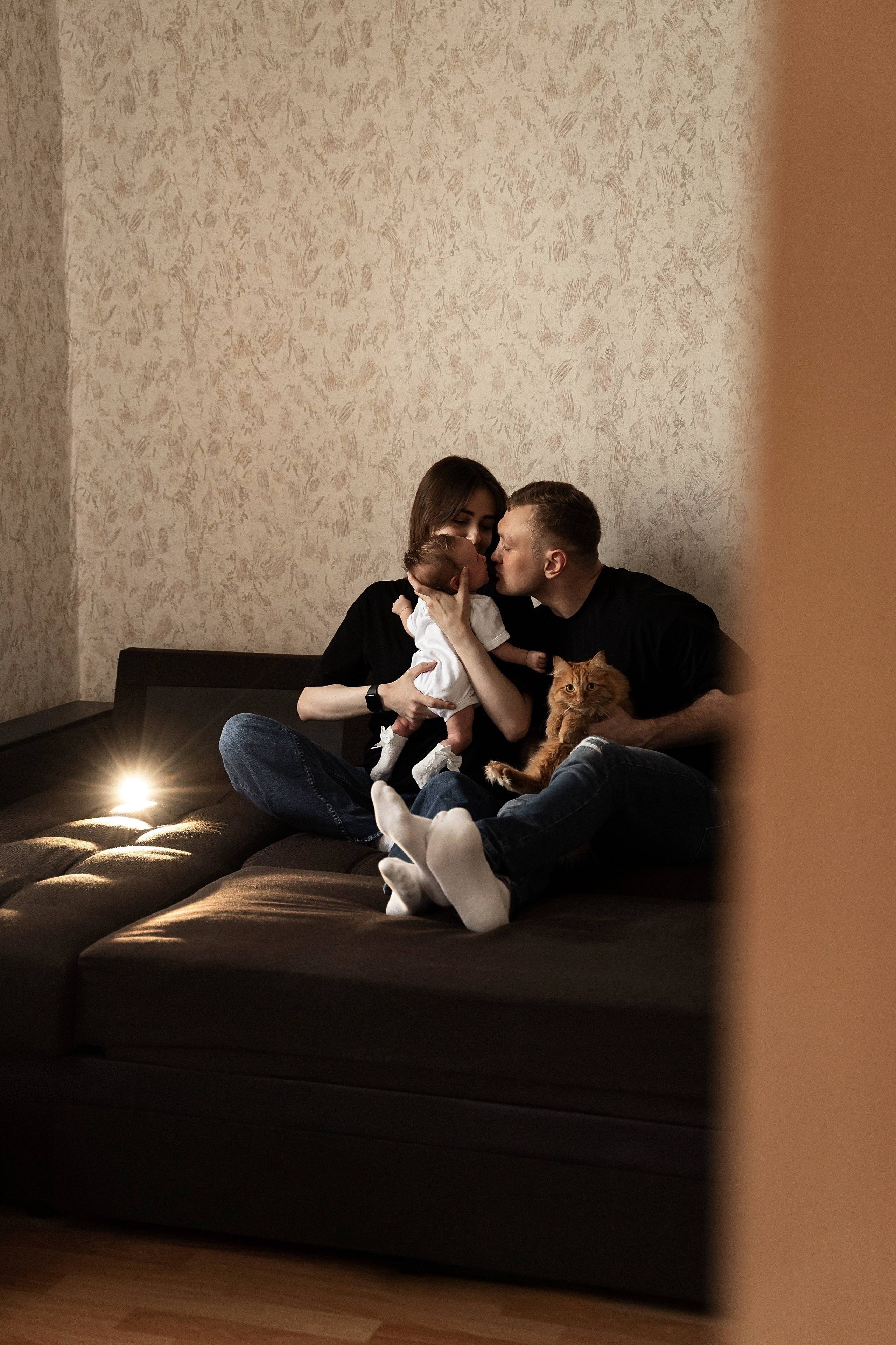 Семья Долмонего. Фотограф Алина Филимонова Тверь