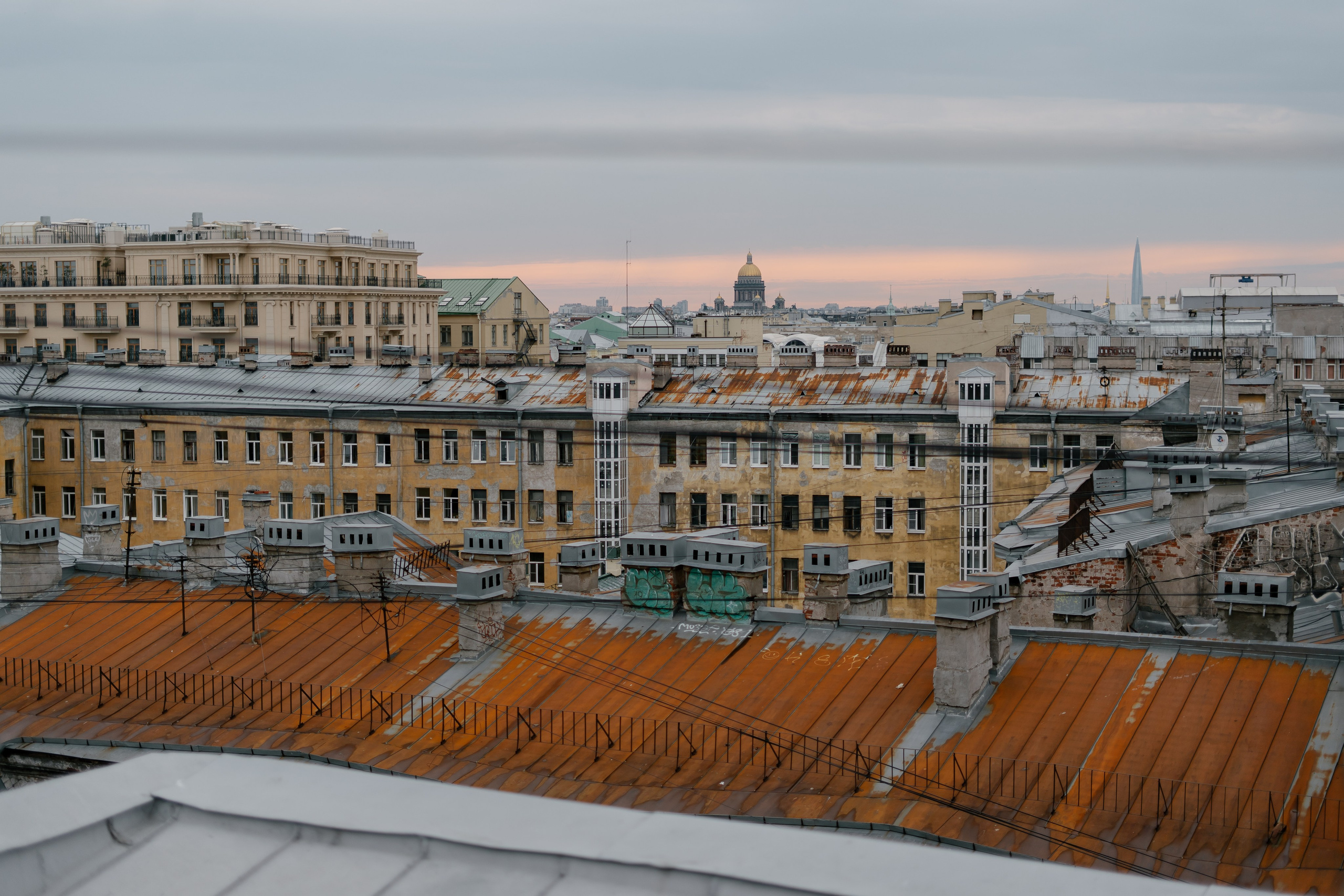 На крышах Питера. Семейный и свадебный фотограф в Красногорске Анастасия Тихонова