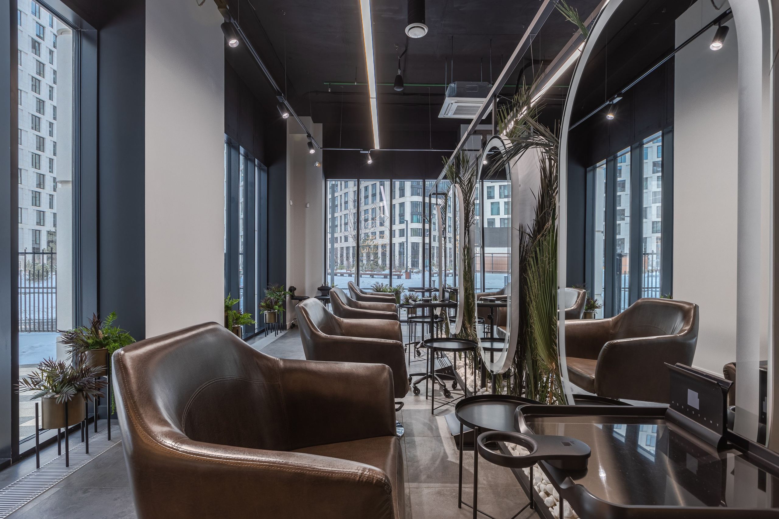 Салон Красоты Плющ. Интерьерный фотограф в Москве Роман Потапов