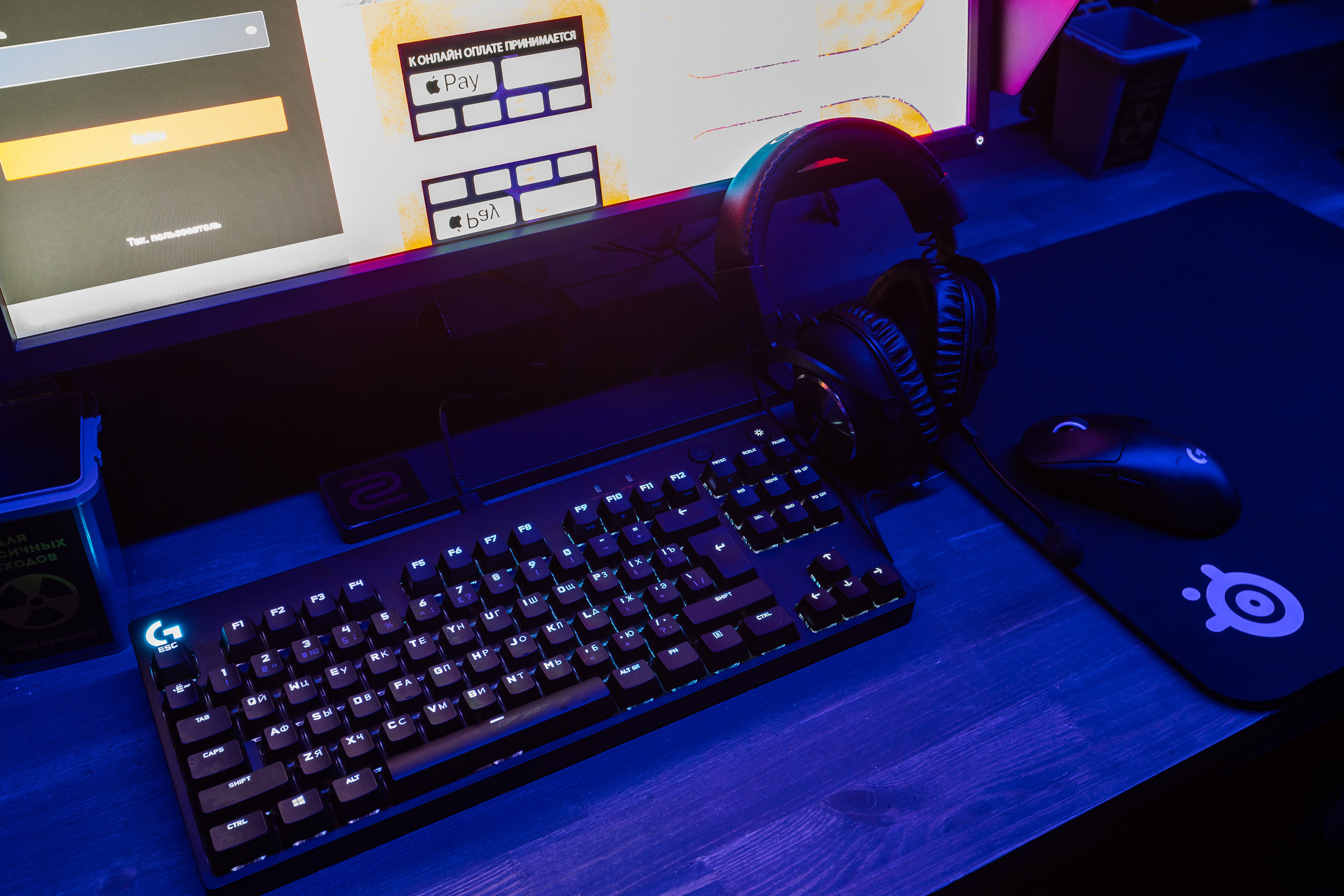 Интерьерная фотосъемка компьютерного клуба. Интерьерный фотограф в Москве Роман Потапов