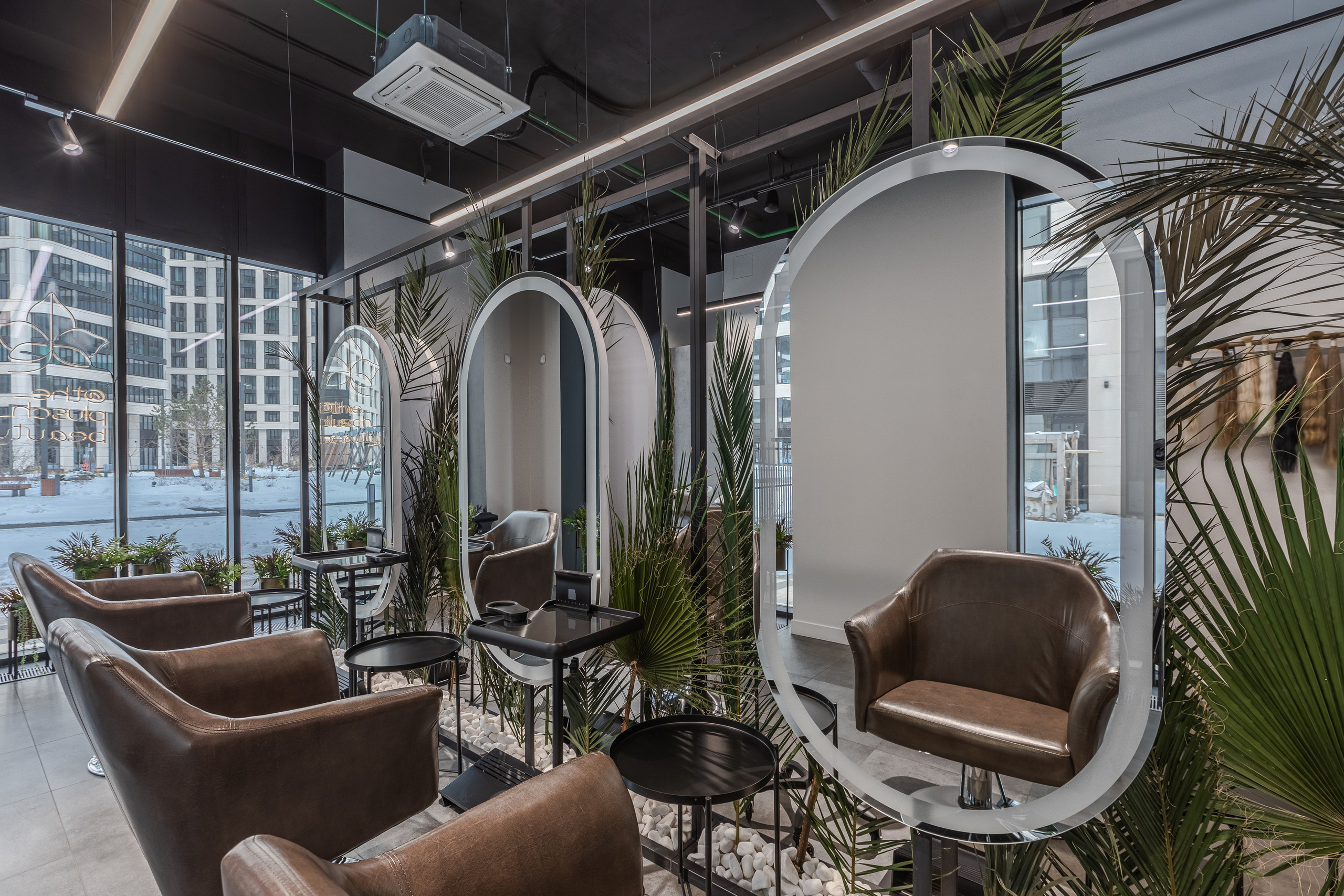 Салон Красоты Плющ. Интерьерный фотограф в Москве Роман Потапов