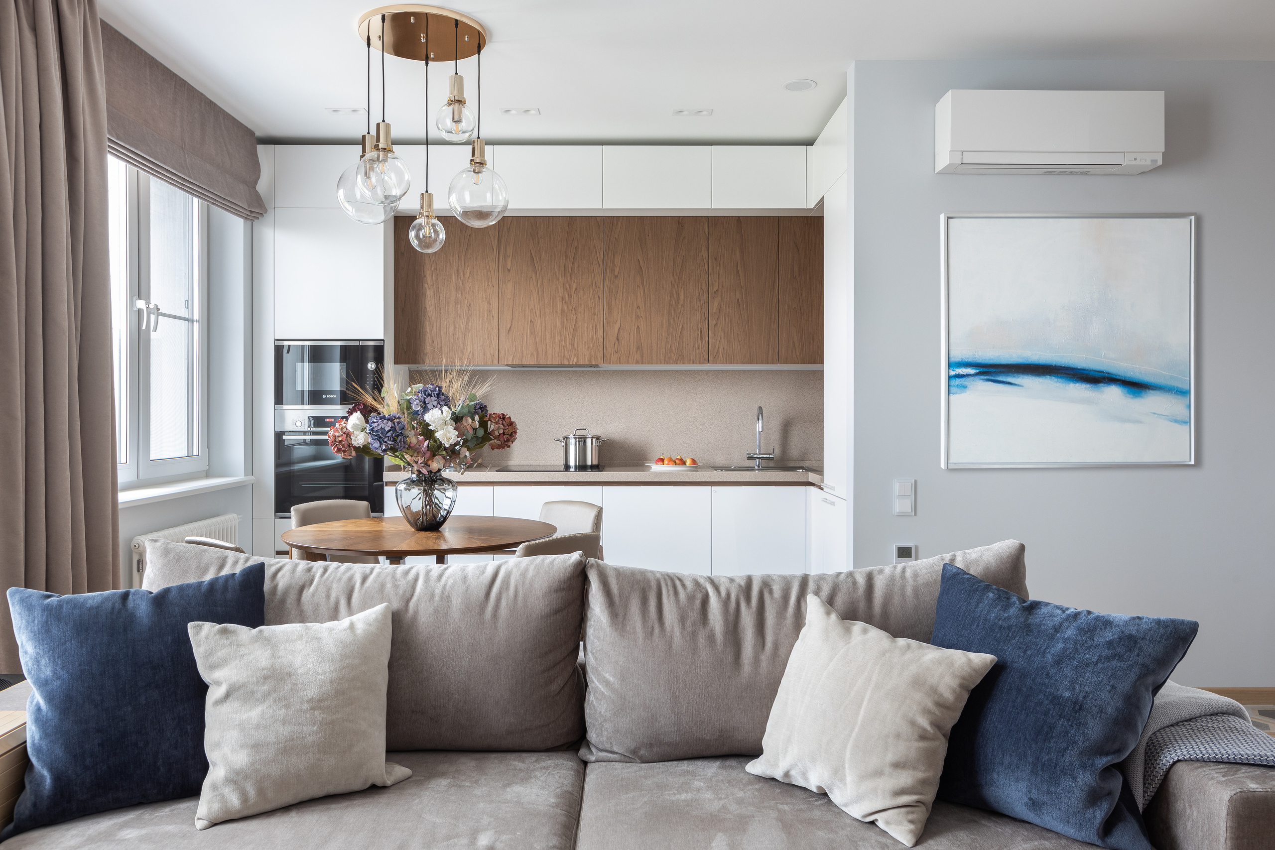 Квартира от Касик Бюро. Интерьерный фотограф в Москве Роман Потапов