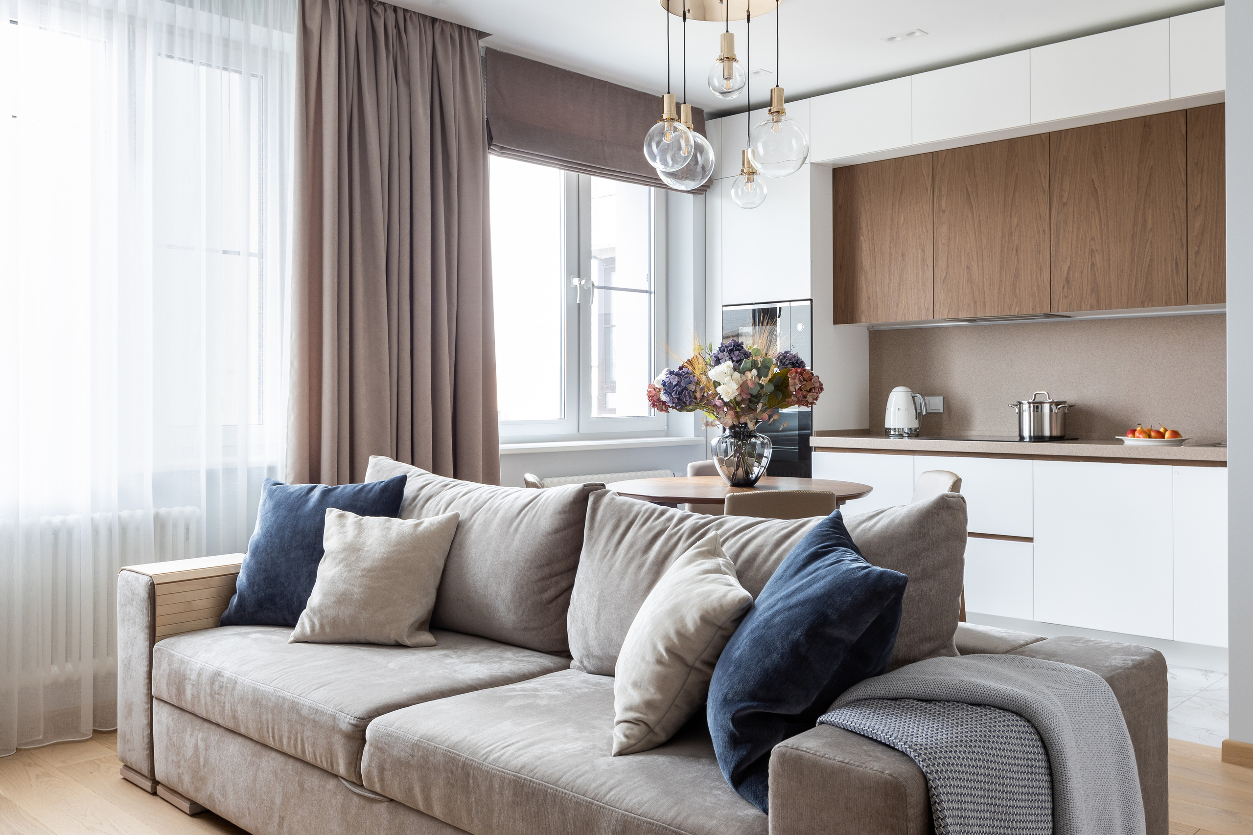 Квартира от Касик Бюро. Интерьерный фотограф в Москве Роман Потапов