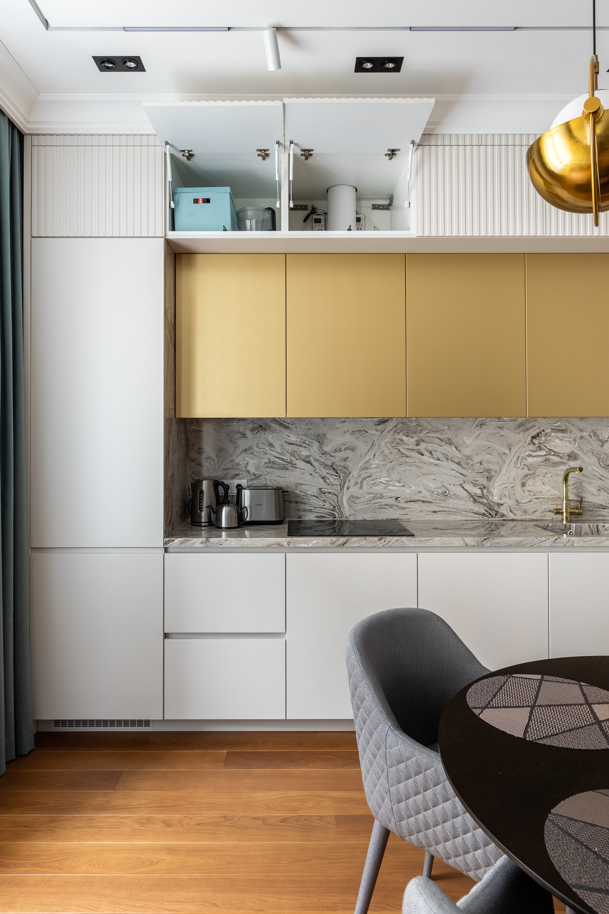 Мебель от компании Встрой Мебель в проекте дизайнера Елены Балаганской. Интерьерный фотограф в Москве Роман Потапов