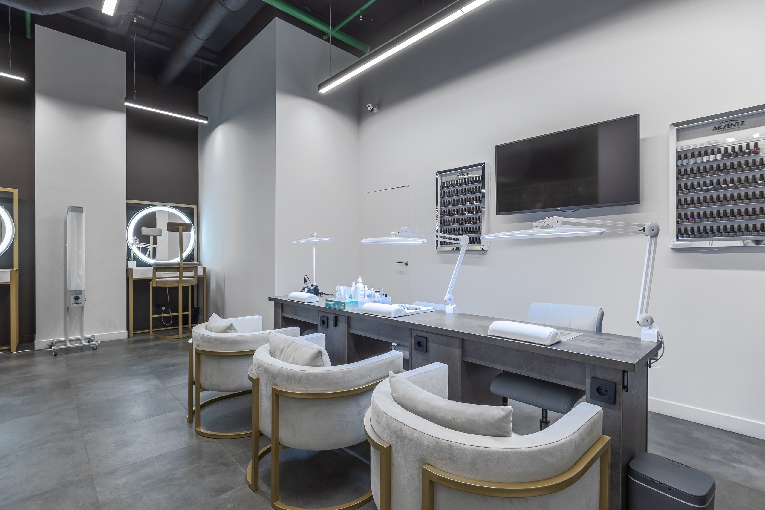 Салон Красоты Плющ. Интерьерный фотограф в Москве Роман Потапов