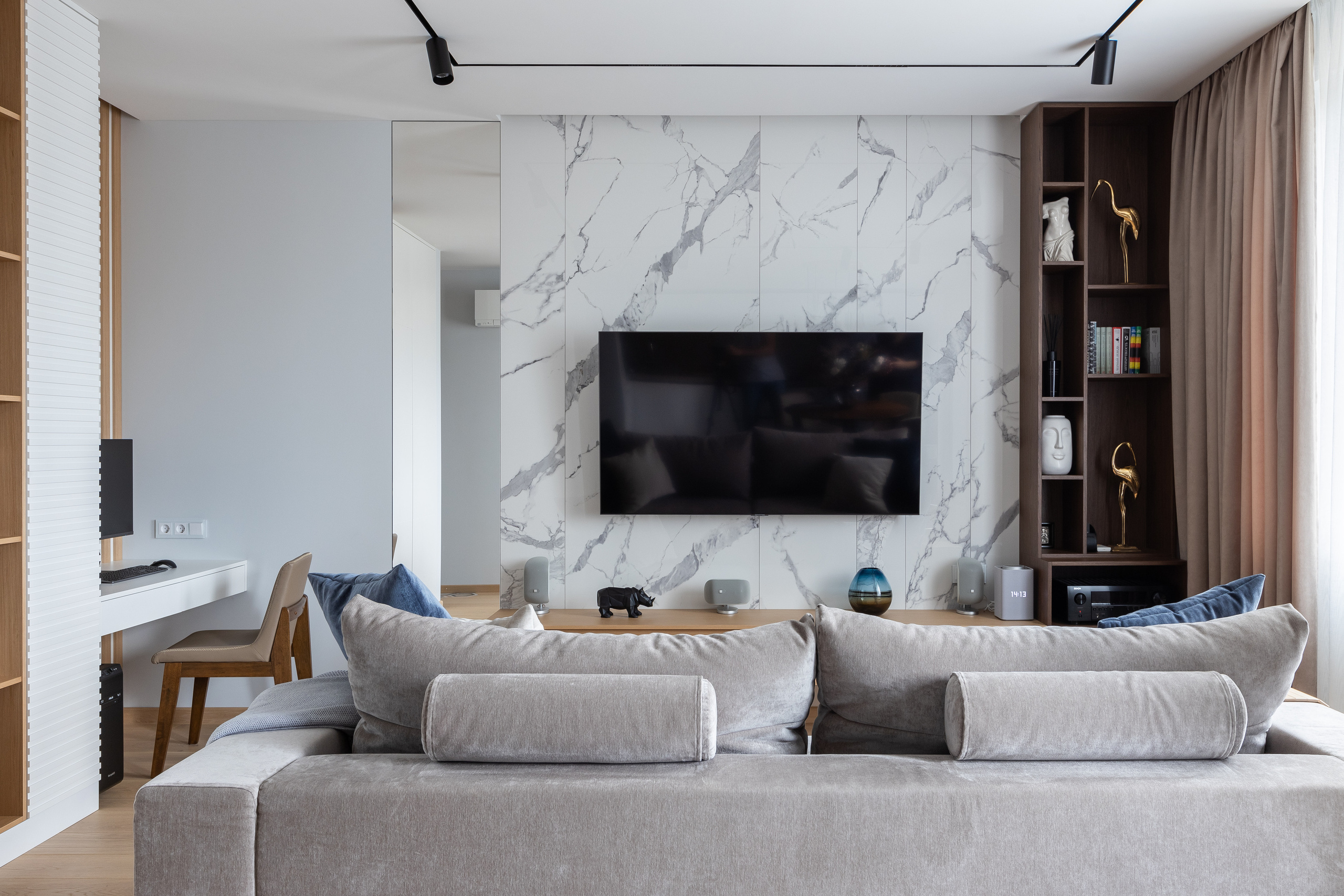 Квартира от Касик Бюро. Интерьерный фотограф в Москве Роман Потапов