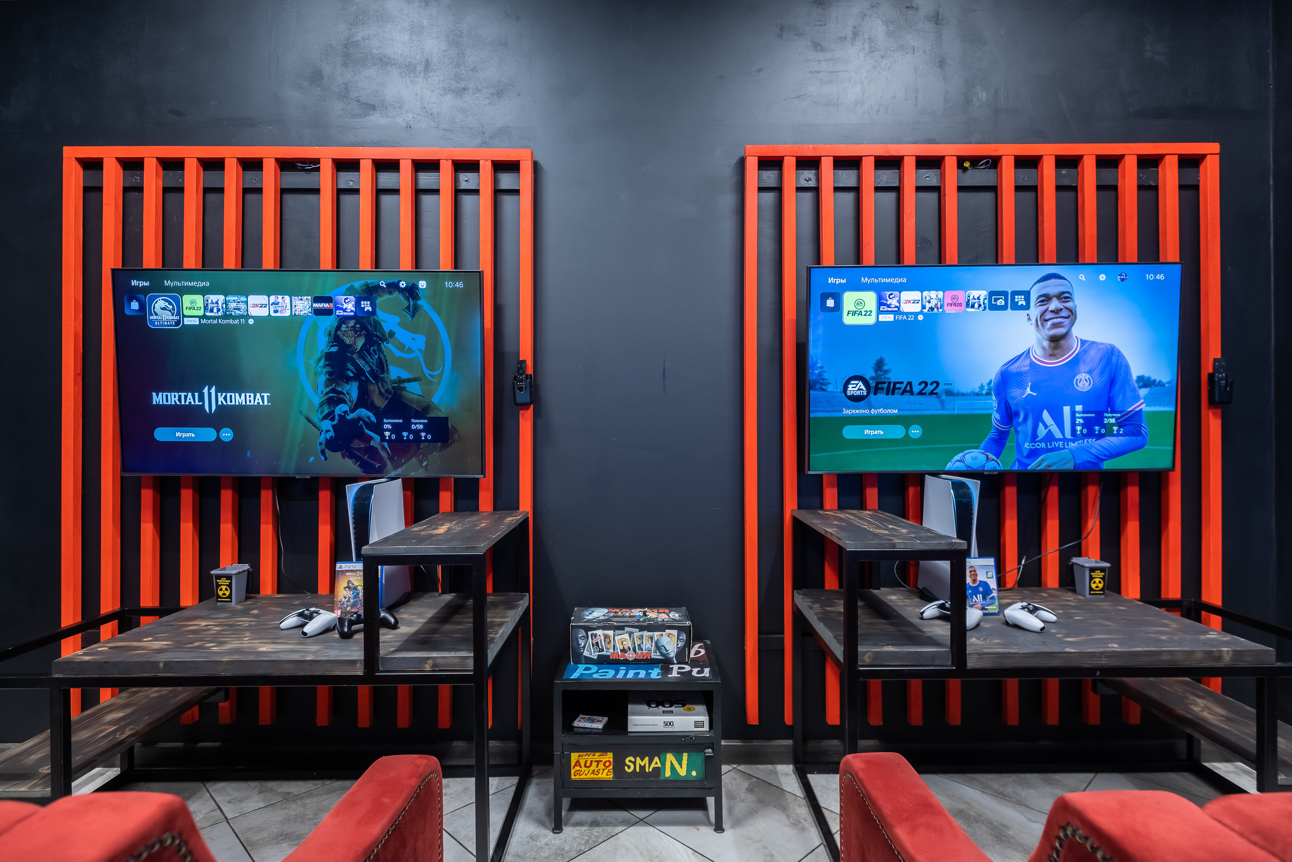 Интерьерная фотосъемка компьютерного клуба. Интерьерный фотограф в Москве Роман Потапов
