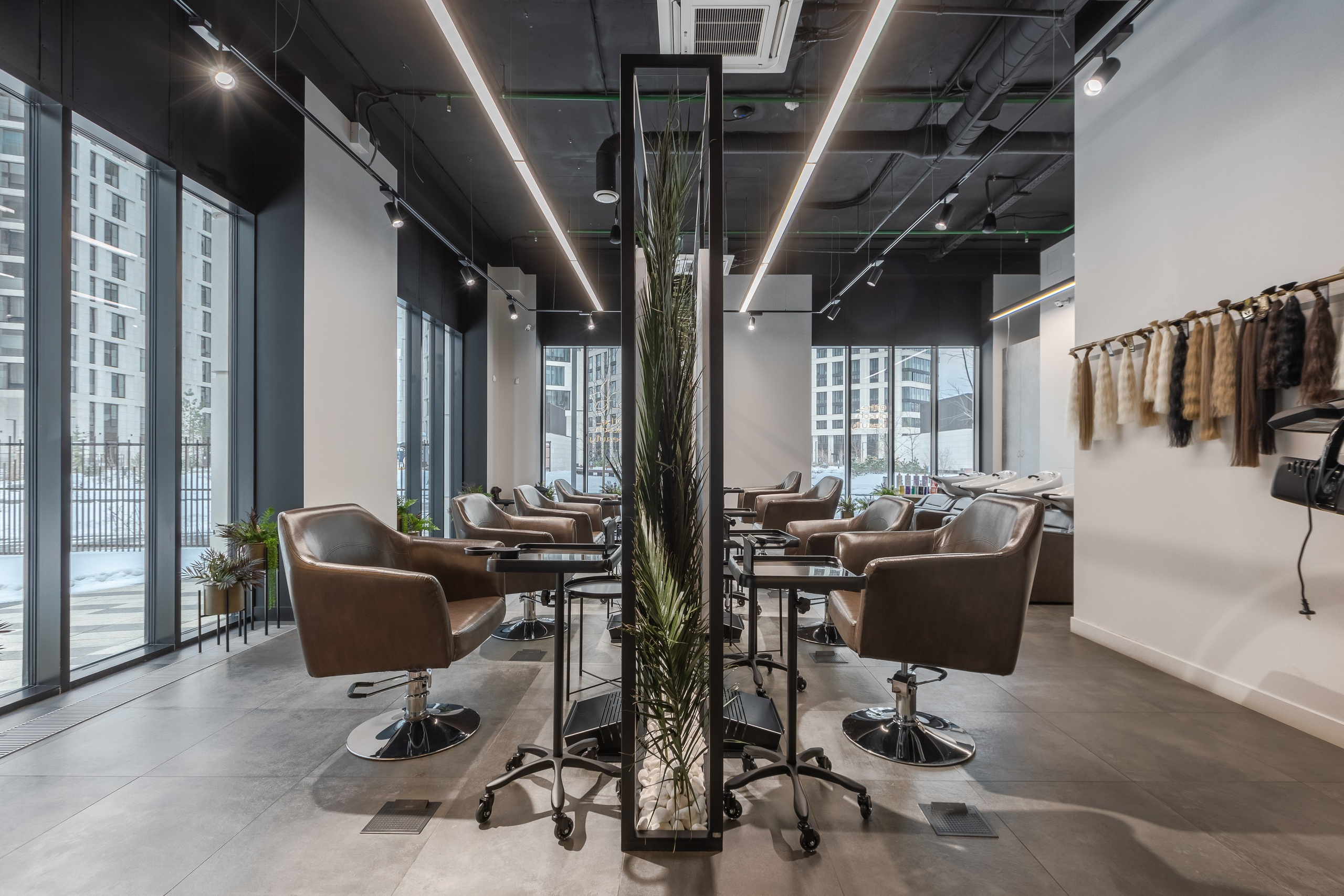 Салон Красоты Плющ. Интерьерный фотограф в Москве Роман Потапов