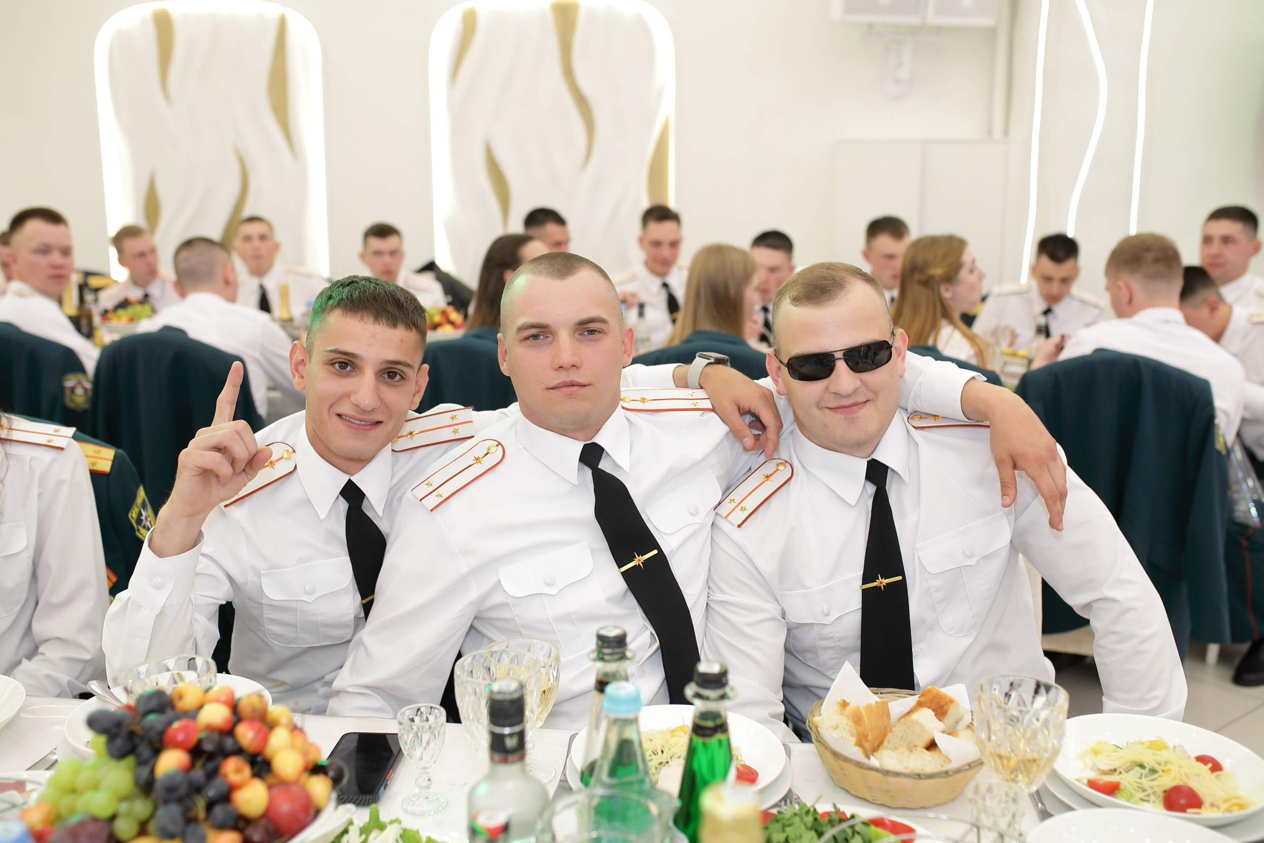 Выпуск Уральского института ГПС МЧС России дворец свадеб Екатеринбург