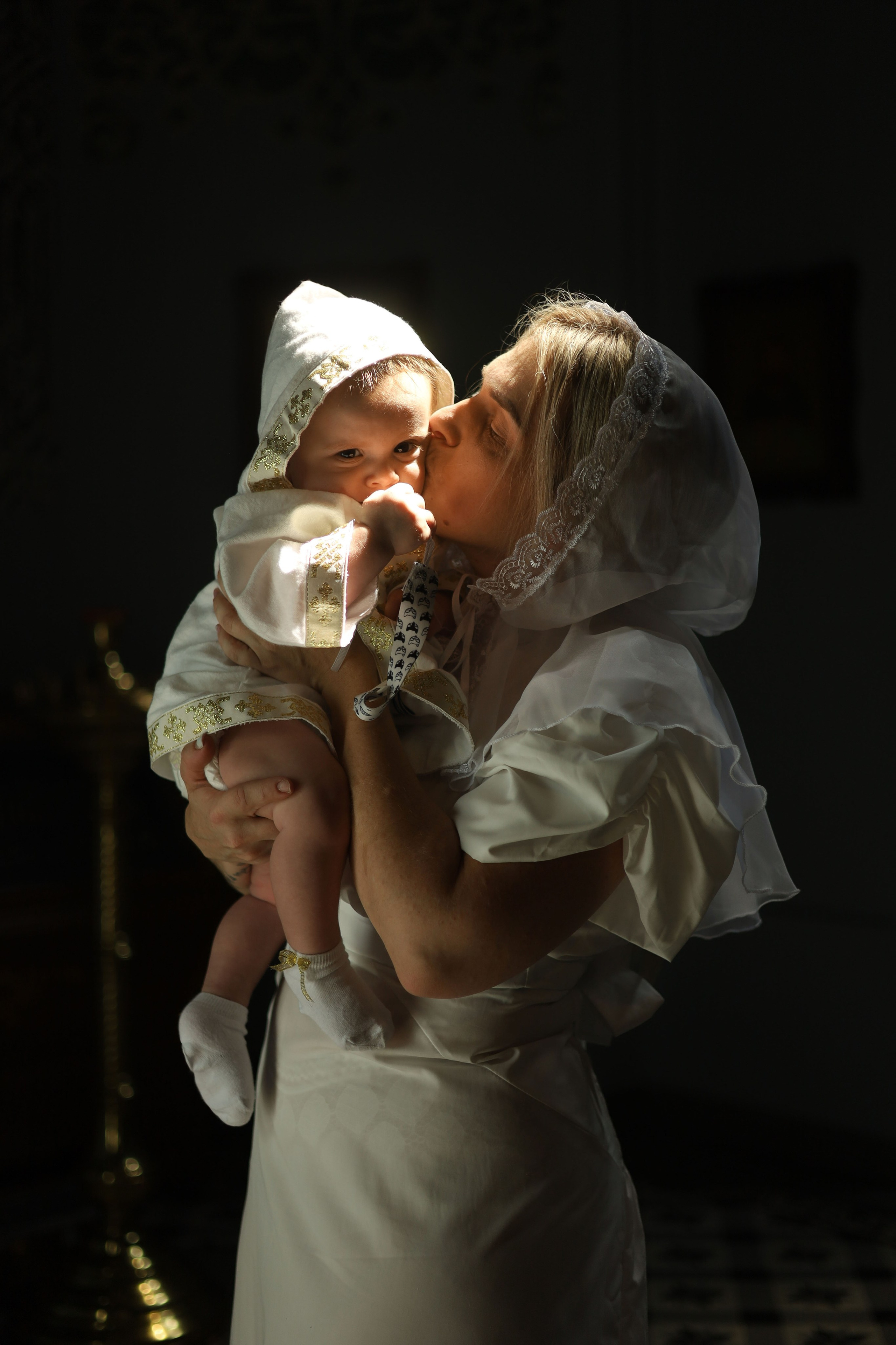 Таинство крещения. Фотограф новорожденных Саратов