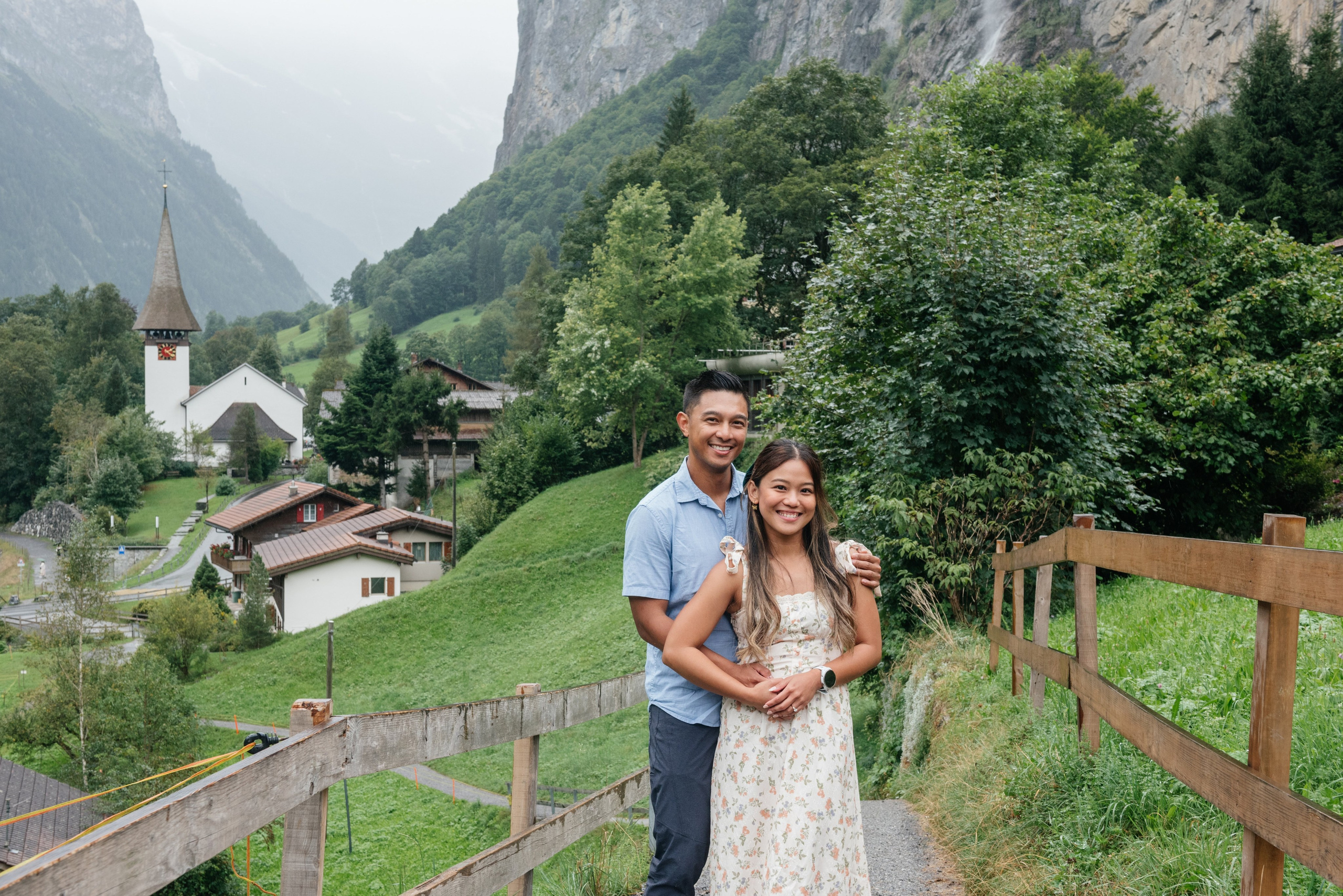 Angeline & Kenneth (Lauterbrunnen). Photographer in Interlaken area