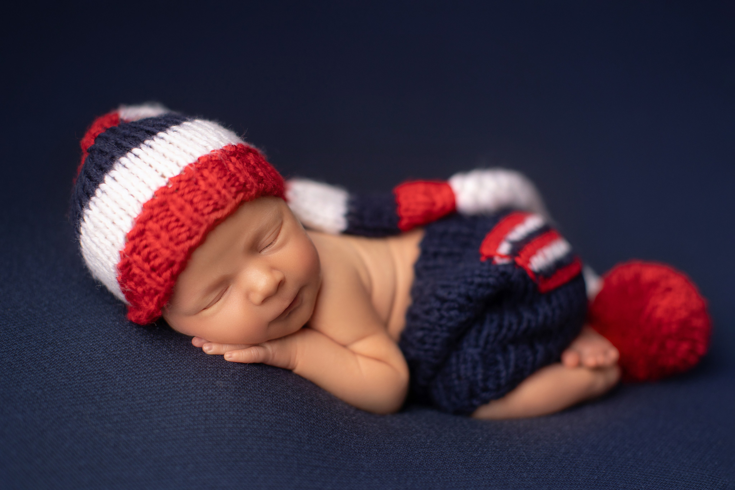 Deep blue. Фотограф новорожденных, семейный фотограф в Санкт-Петербурге