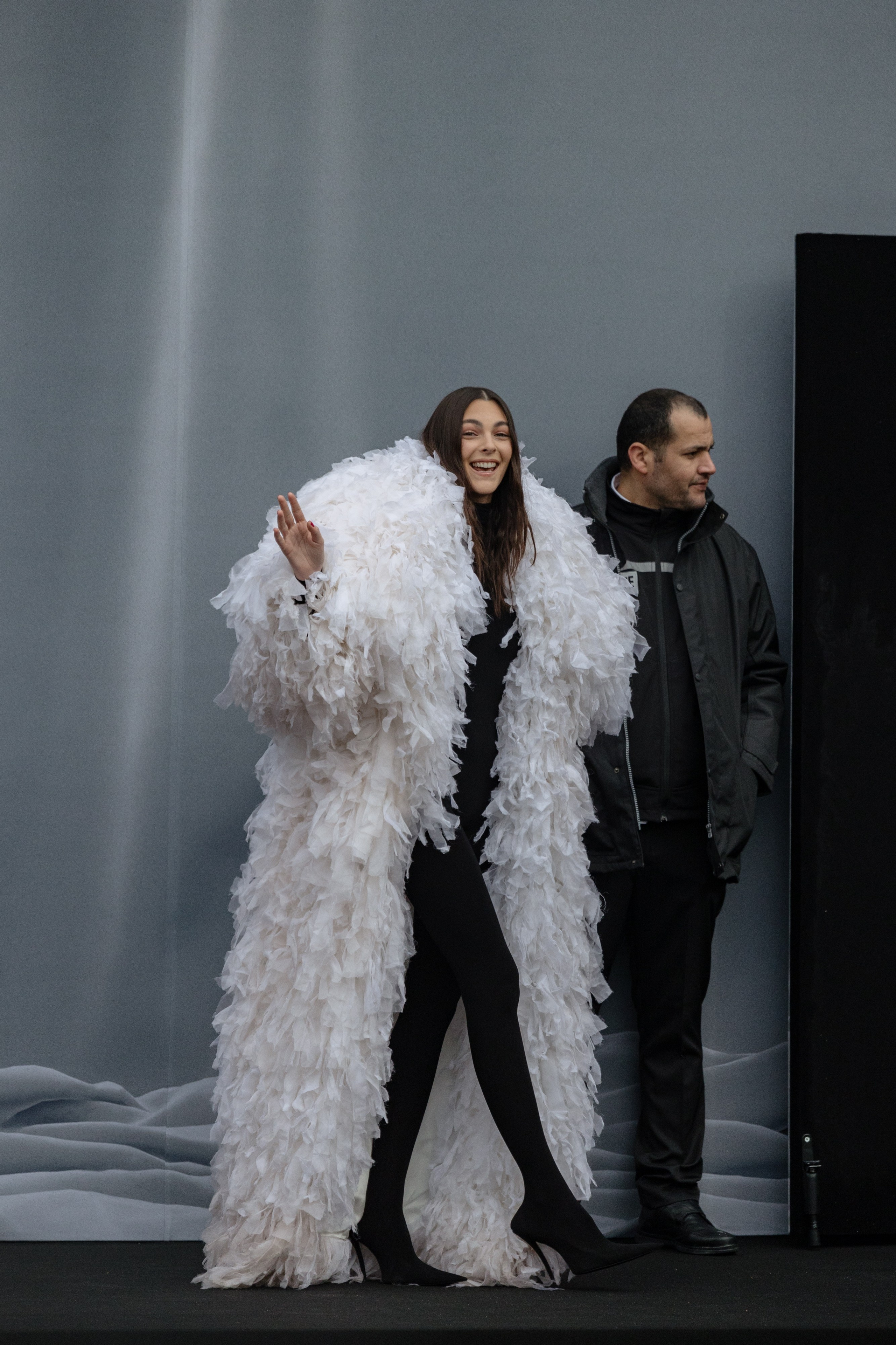 BALENCIAGA PFW WOMENSWEAR FALL-WINTER 24/25. Photographer in Milan Ivan Goncharov