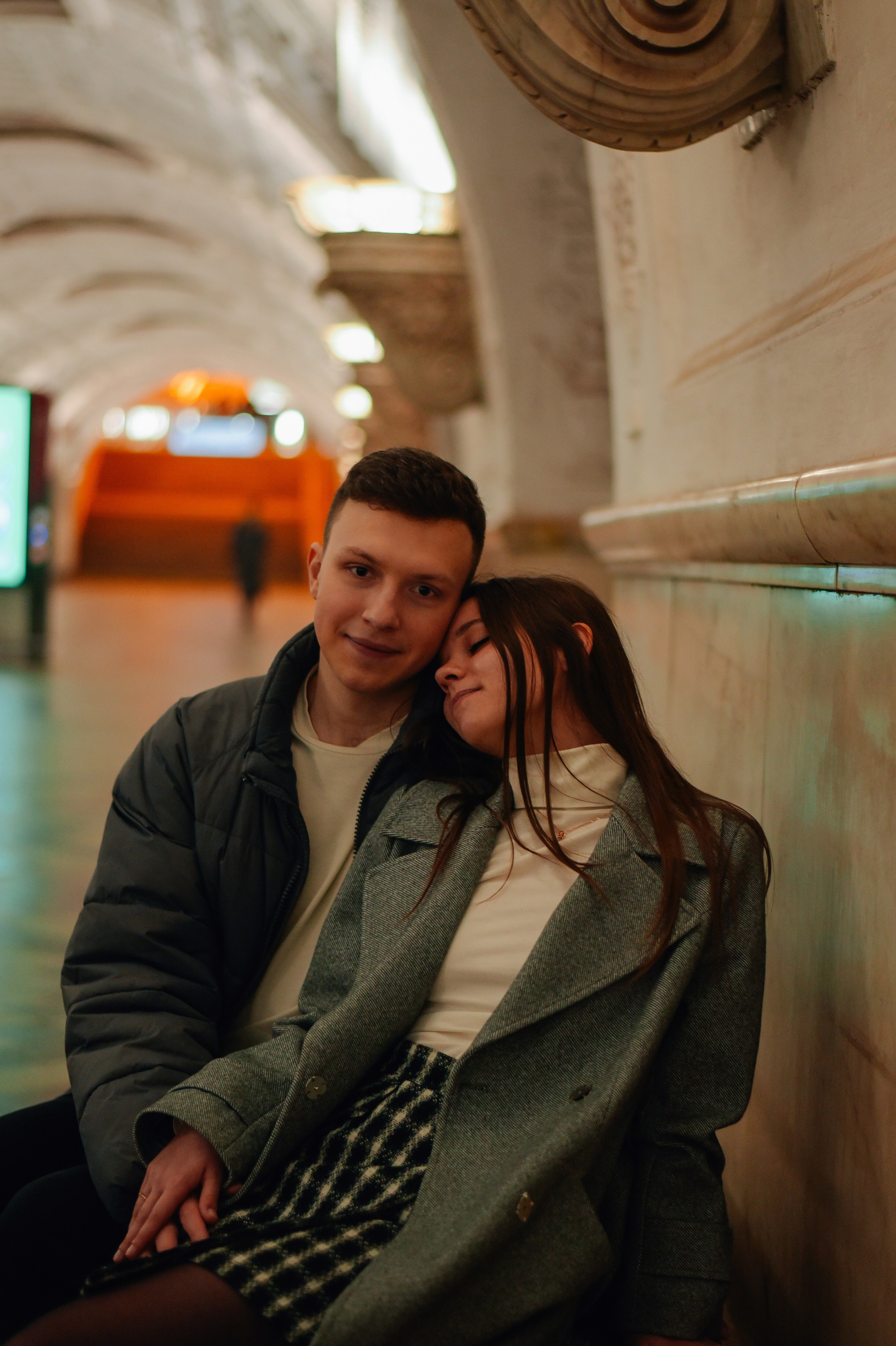 Пустое метро. Фотограф Лола Волна, город Москва