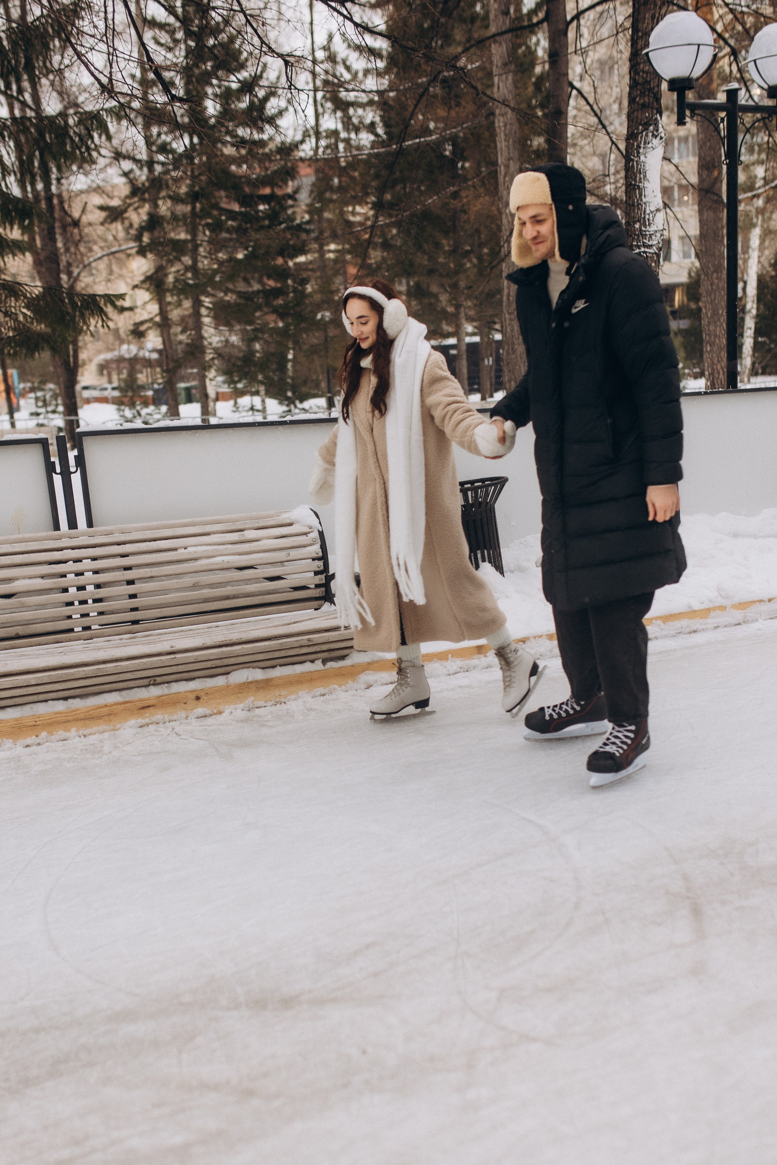 Зимняя история любви. Семейный фотограф lifestyle в Новосибирске Елена Шпилевая