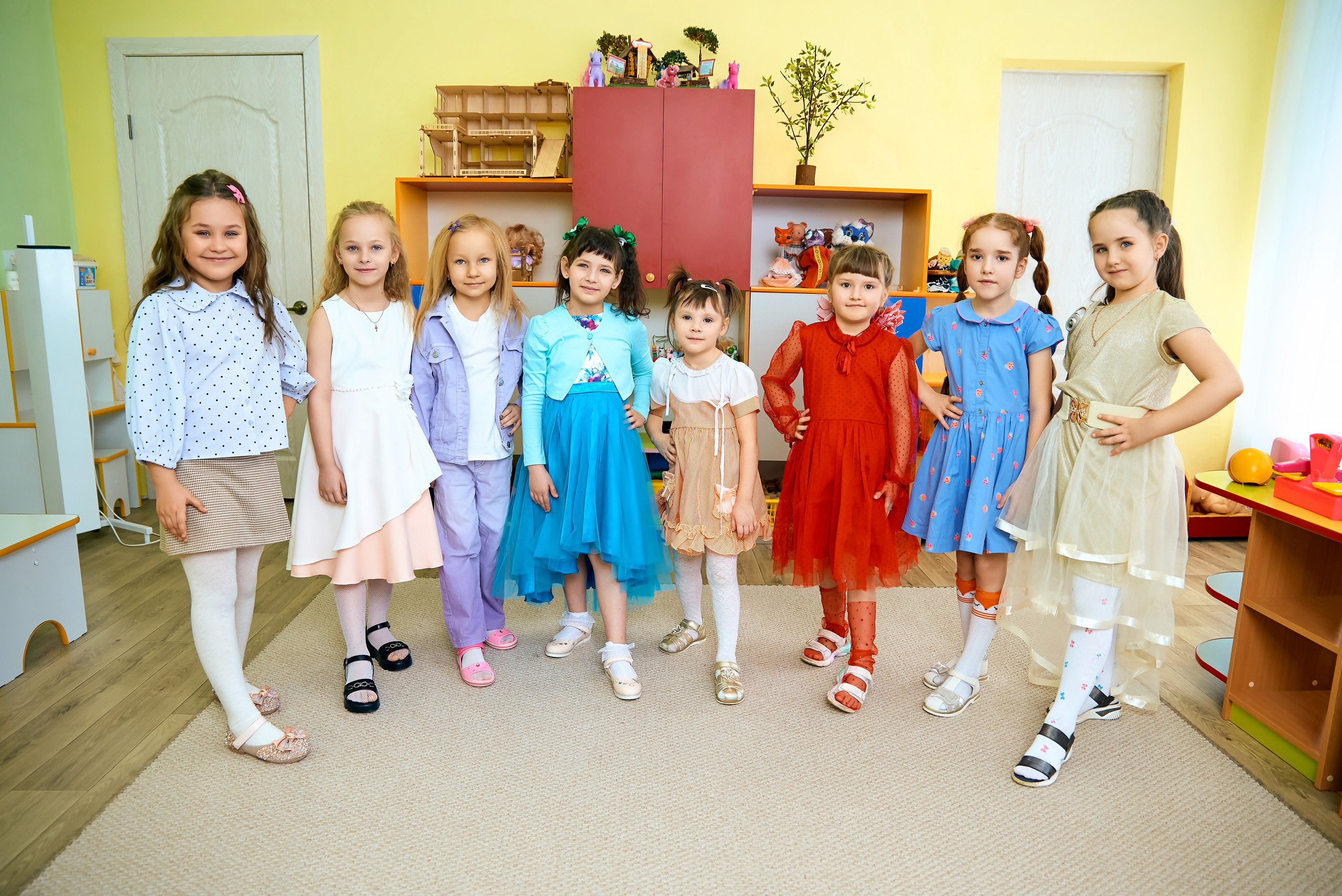 Группа Буратино Детский сад Глазуновка выпуск 2024. Фотограф в Орле Павел Черкасов