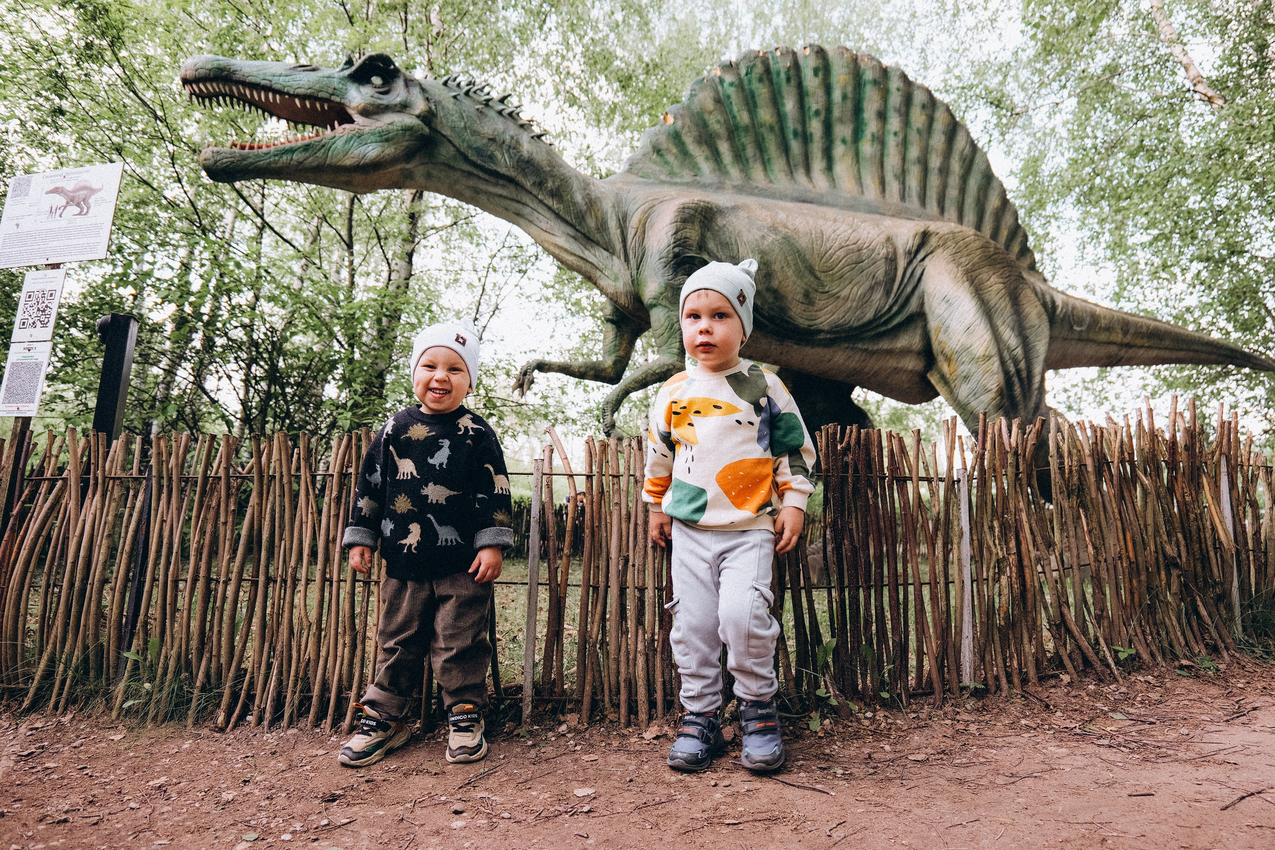 Семейная прогулка в Динопарке