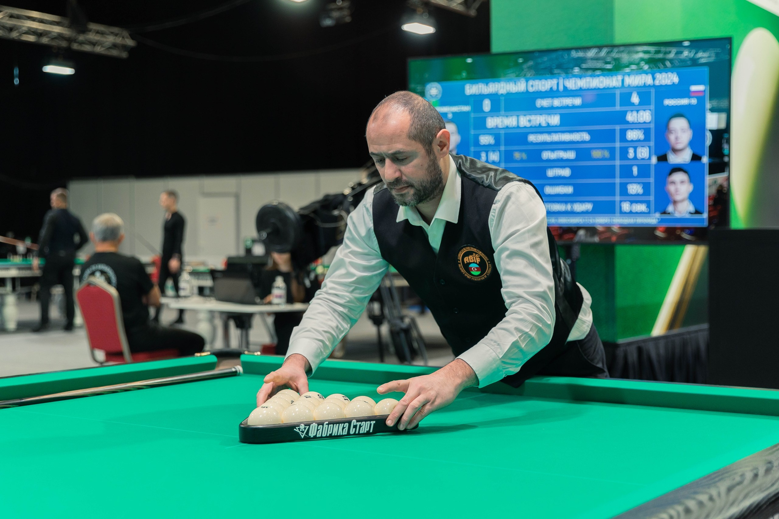 Чемпионат мира по бильярду. Экспоцентр. Репортажный фотограф в Новосибирске Алена Помазунова