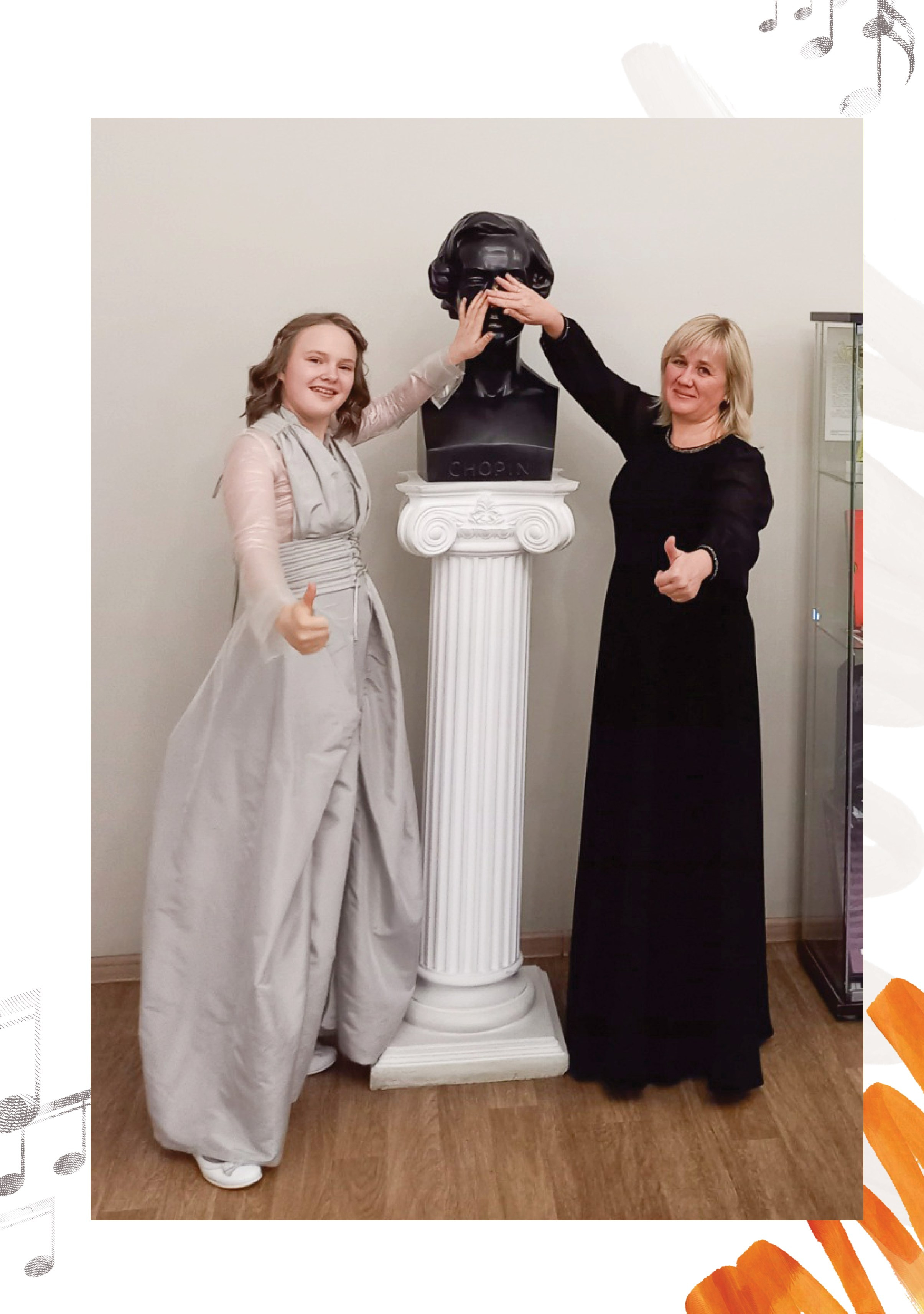 Александра, фортепиано (большой, индивидуальный альбом). Фабрика выпускных альбомов