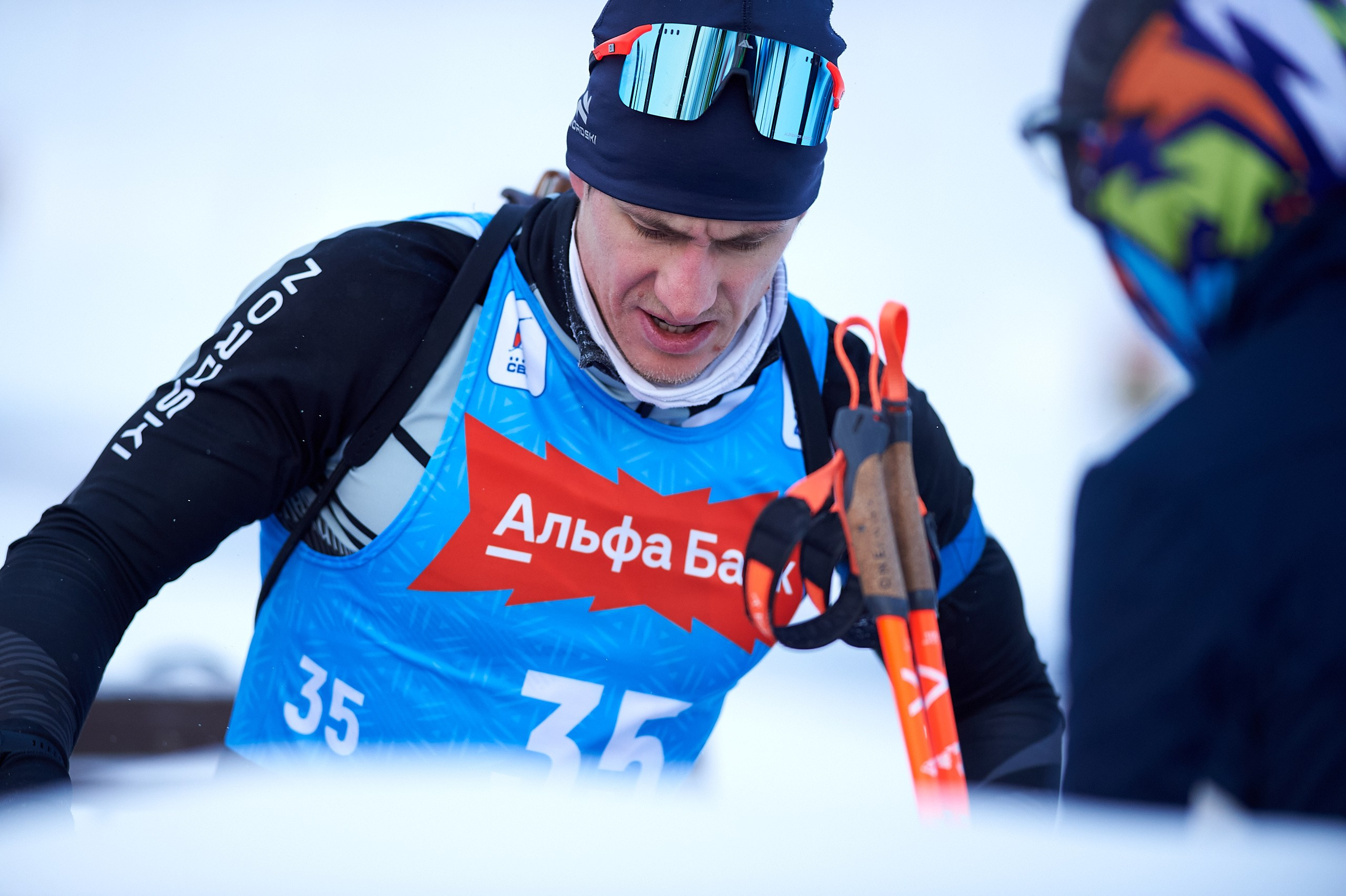 Биатлон. Чемпионат России — 2024/2025, 3-й этап, Ижевск. Спринт. Мужчины. Спортивный репортажный фотограф в Ижевске Сергей Мерзляков