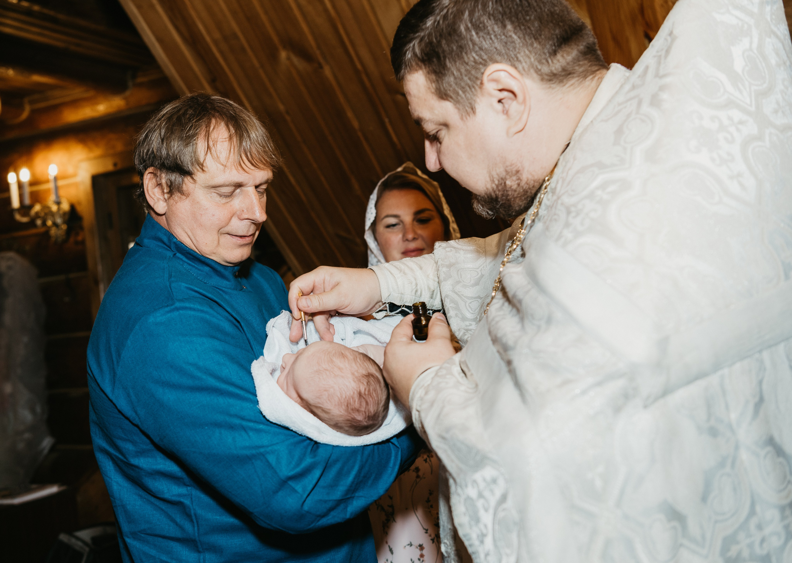 Крещение Елизаветы. Фотограф на выписку из роддома в Москве и МО