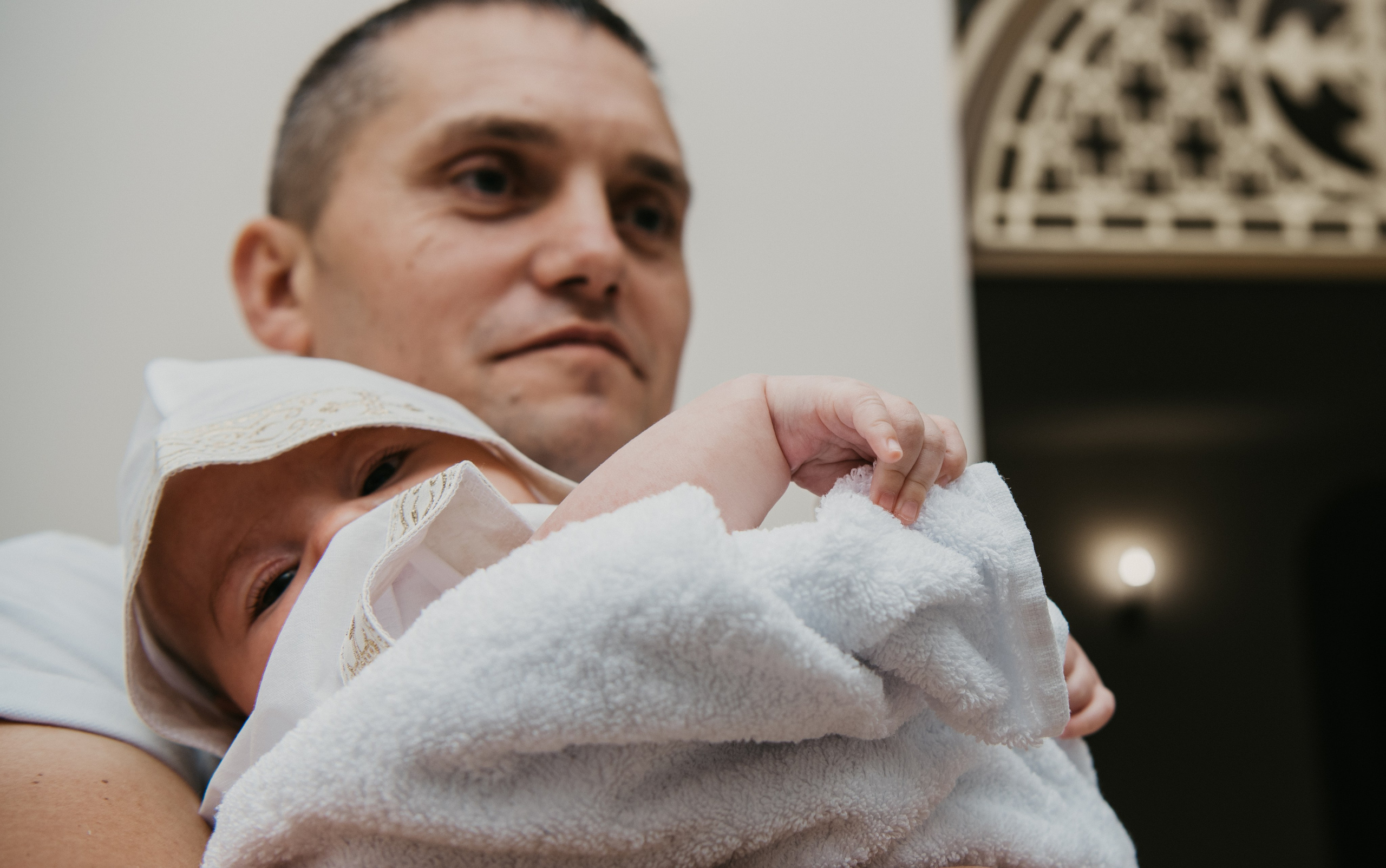 Крещение Евгения. Фотограф на выписку из роддома в Москве и МО