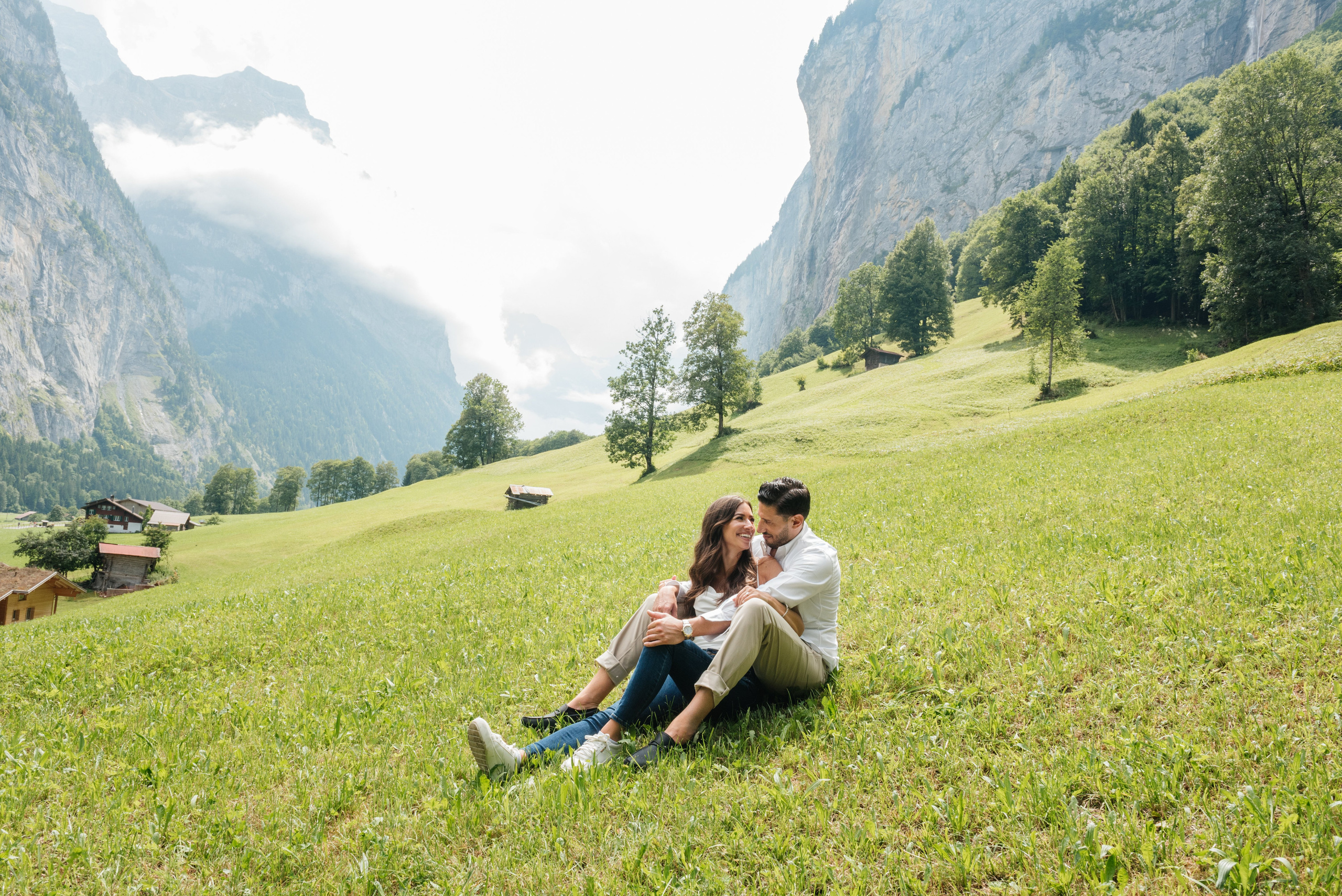 Brittany & Joseph (Interlaken area, Switzerland). Photographer in Switzerland and Europe Anna Alekseenko