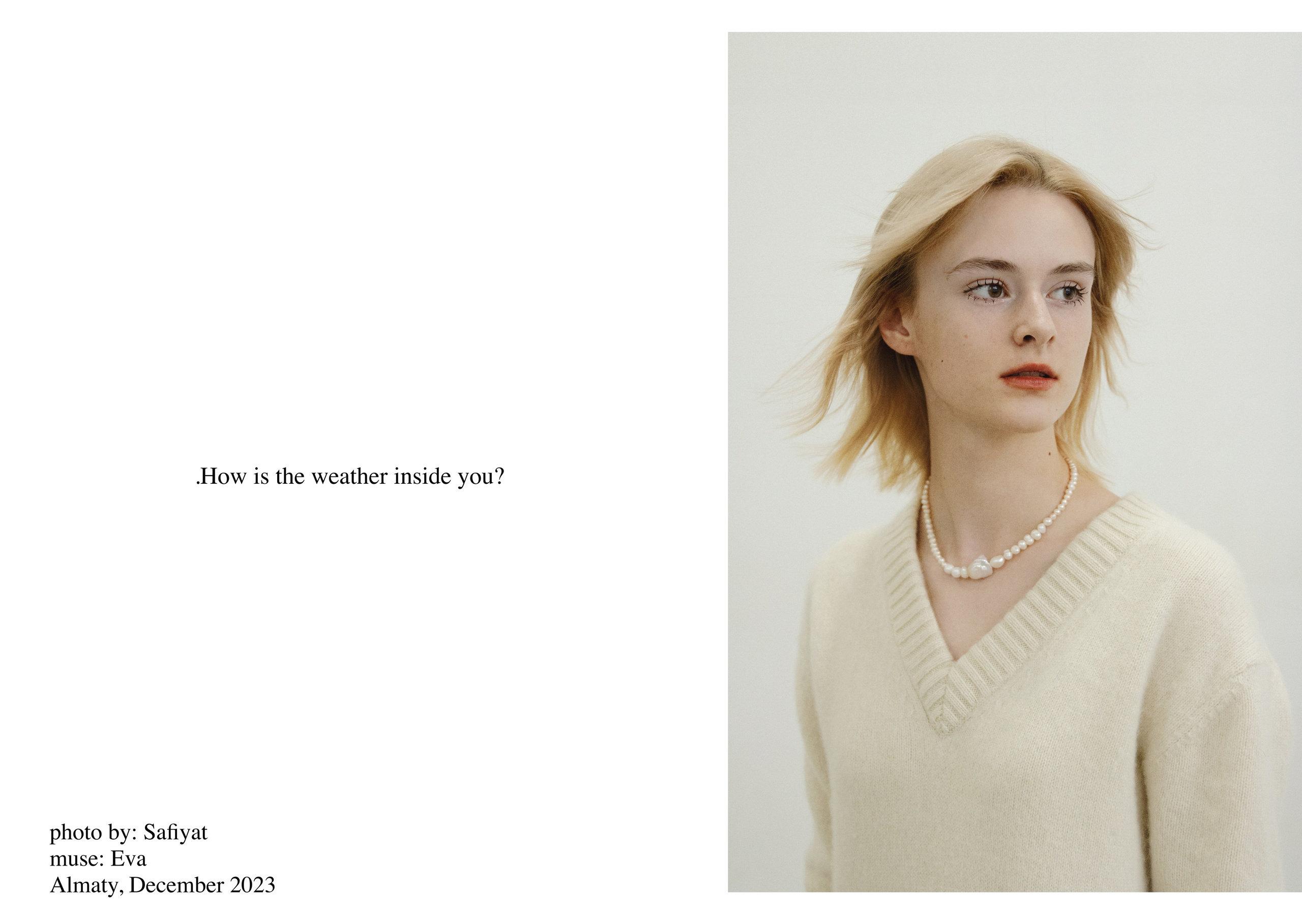 Model tests. Fashion, portrait, personal photographer. Almaty, KZ