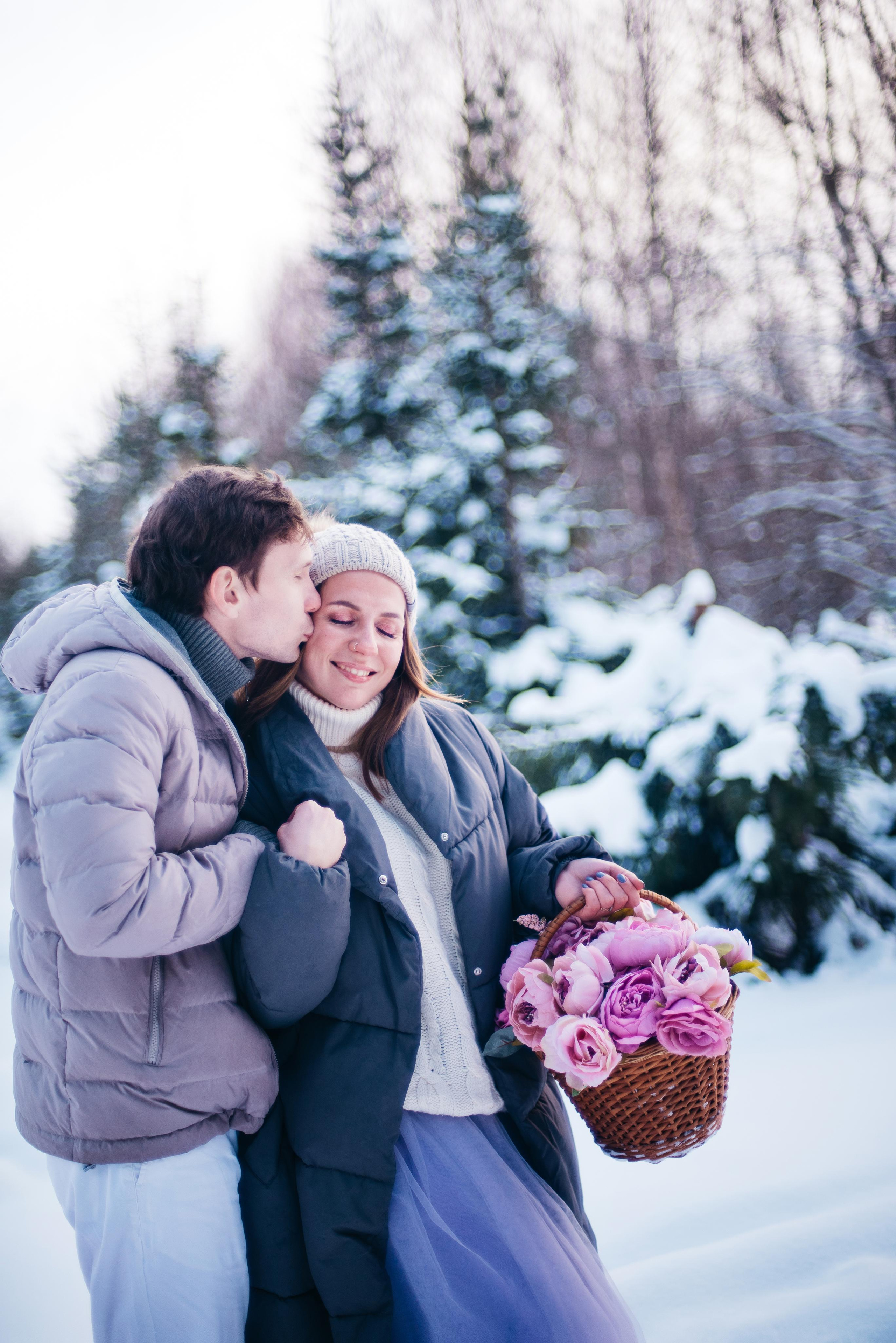Февральский фотопроект с цветами. Семейный и детский фотограф Захаренкова Юлия