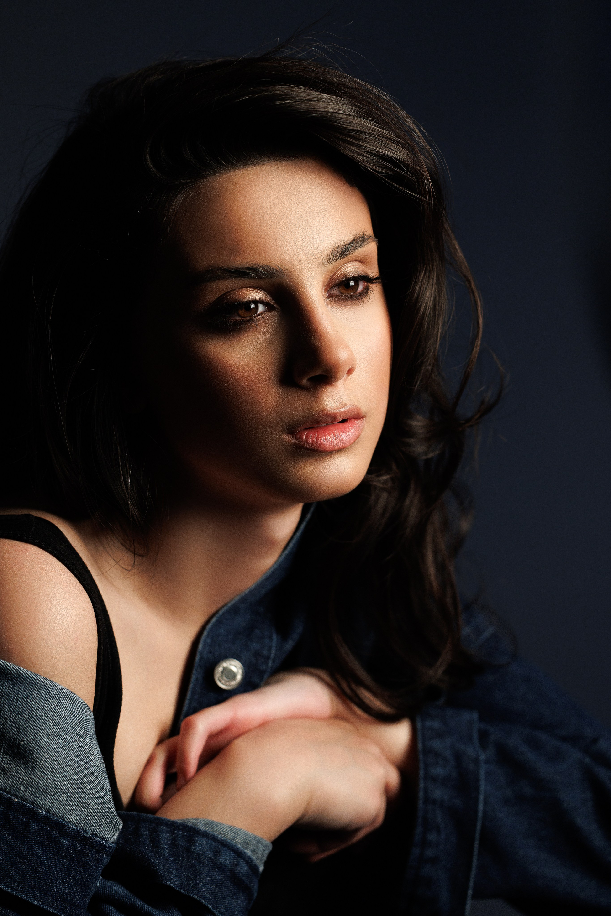 Женский портрет в студии. Фотограф Минск