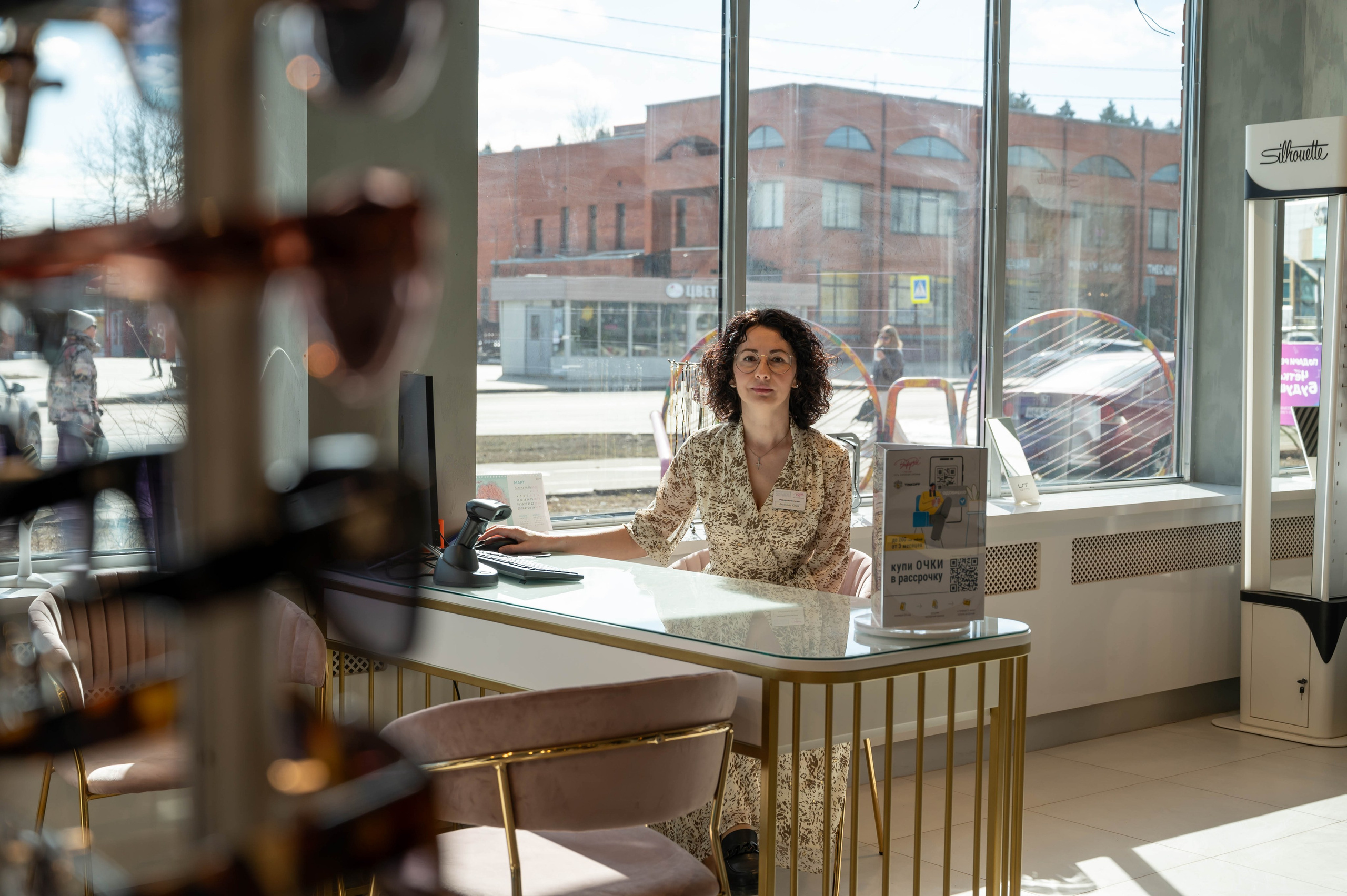 Съёмка открытия оптики