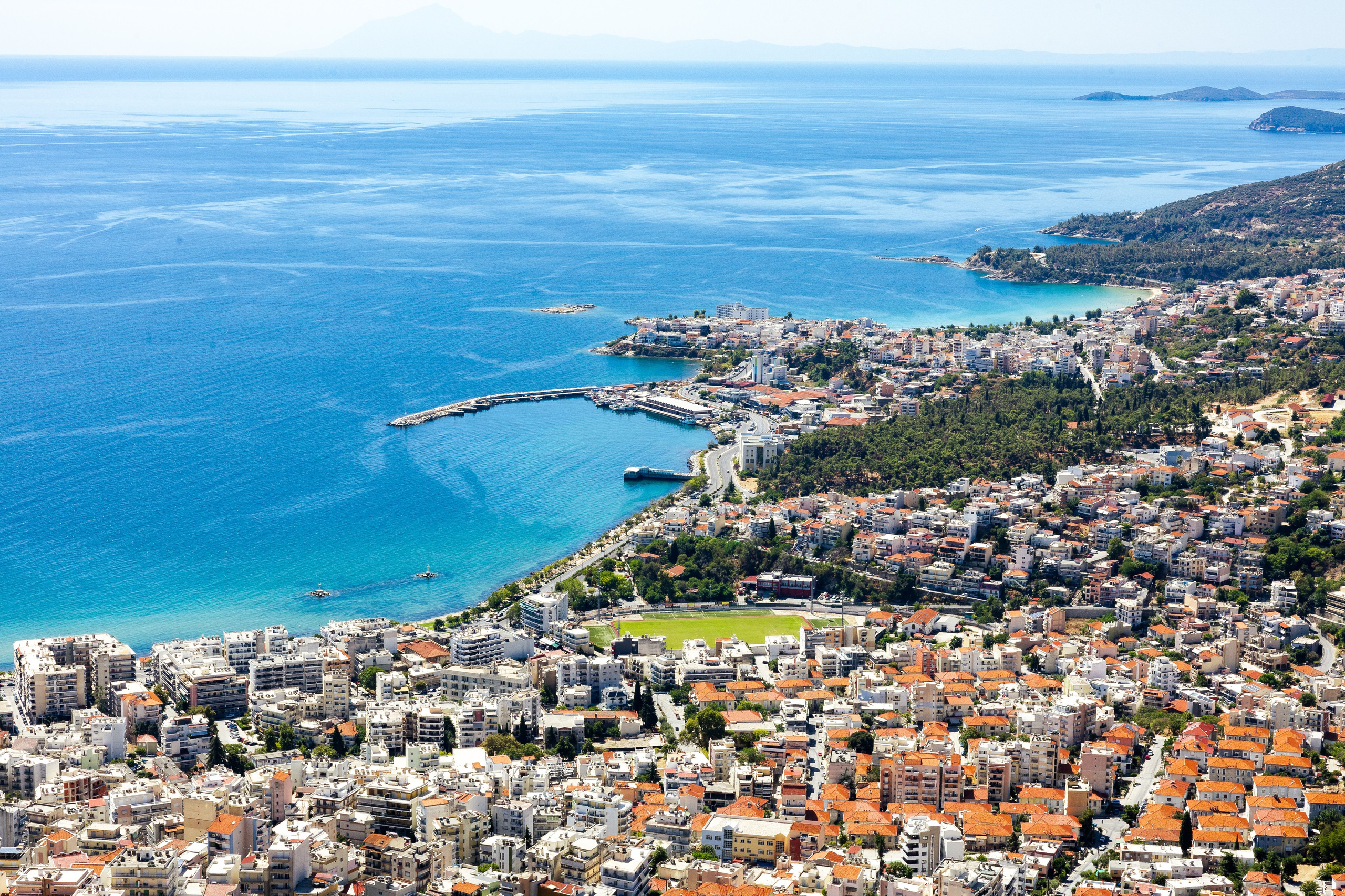 Кавала. Фото департамент круизного лайнера Астория Гранде