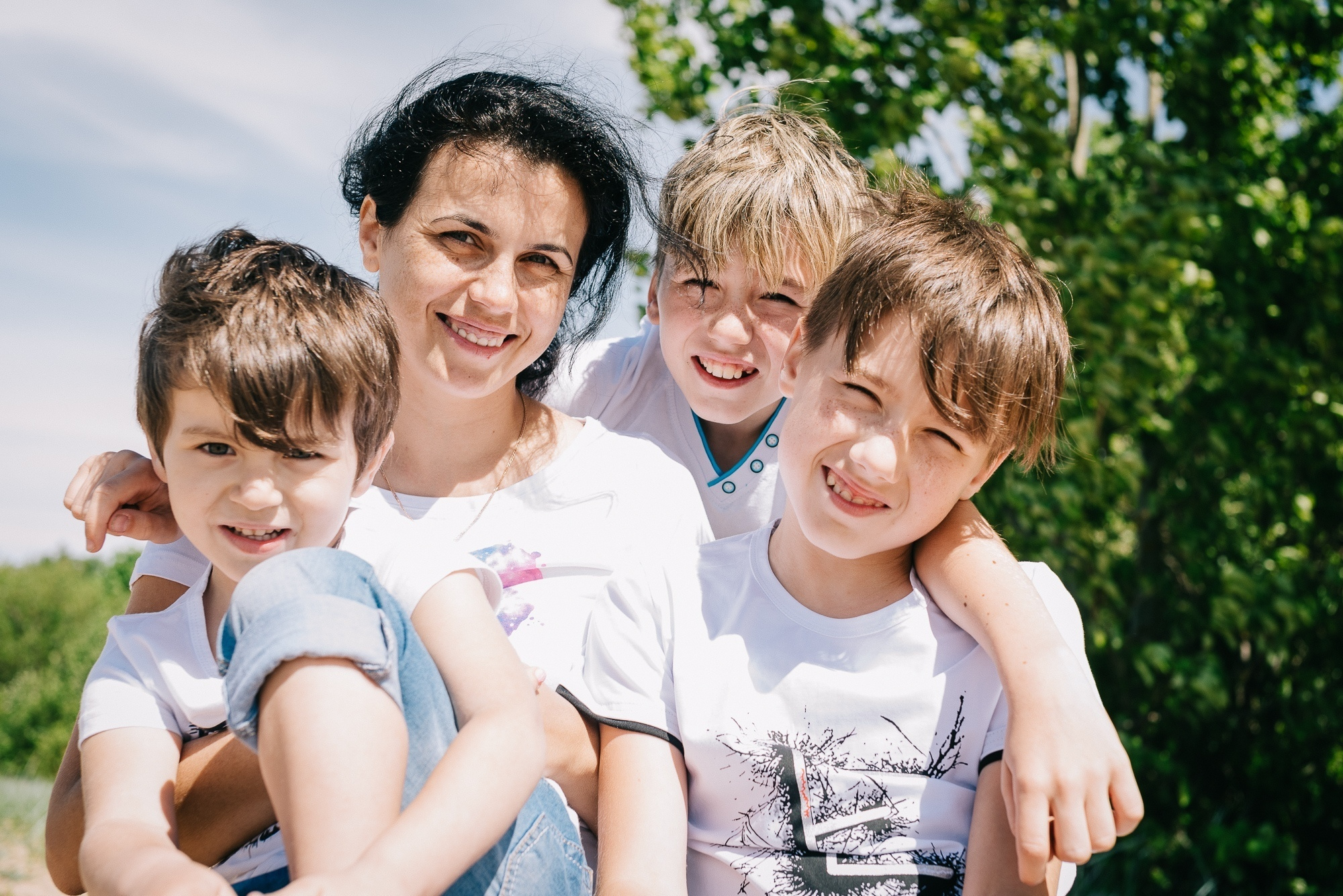 У моря под облаками. Семейный и детский фотограф в Санкт-Петербурге Марина Сергеева