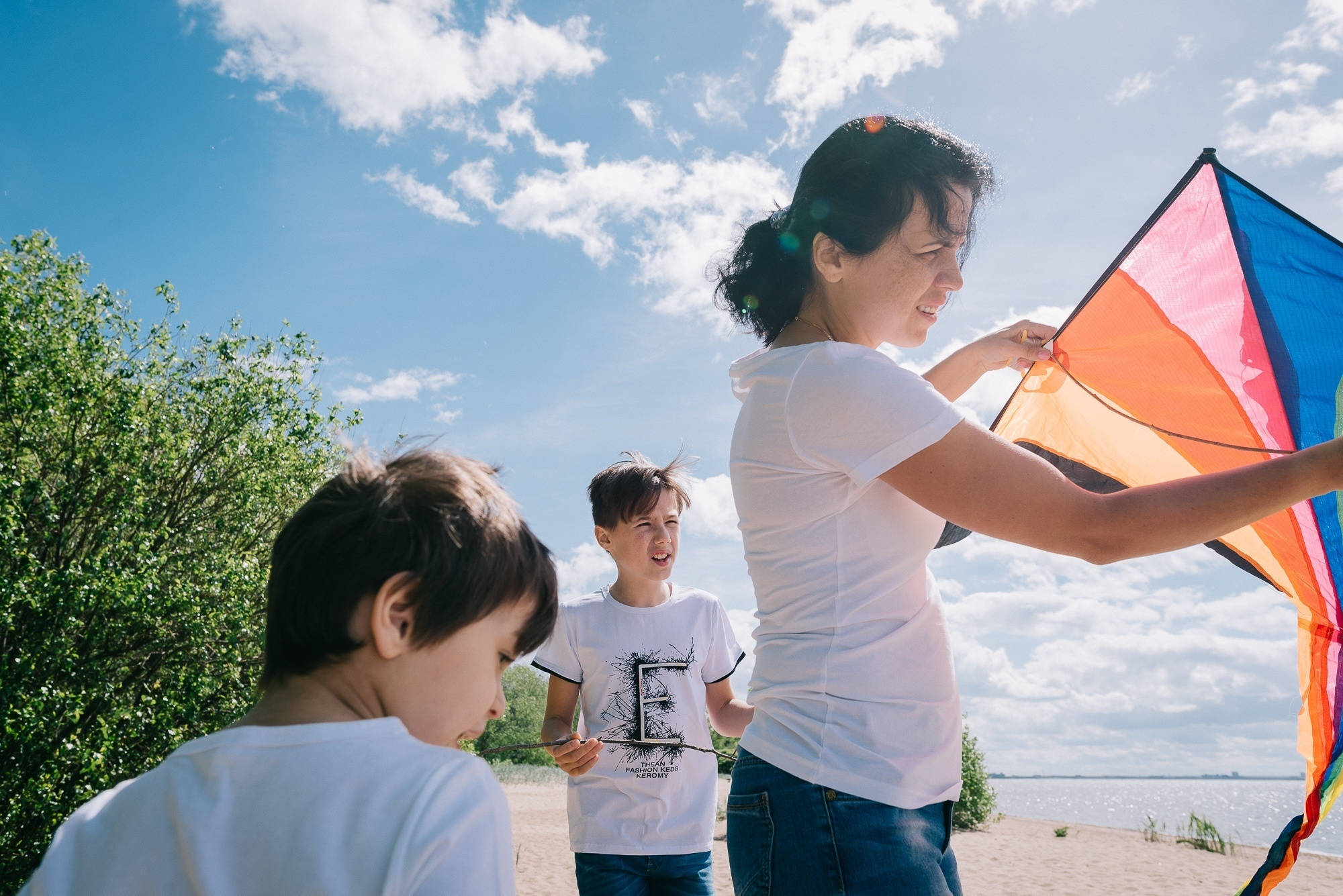 У моря под облаками. Семейный и детский фотограф в Санкт-Петербурге Марина Сергеева