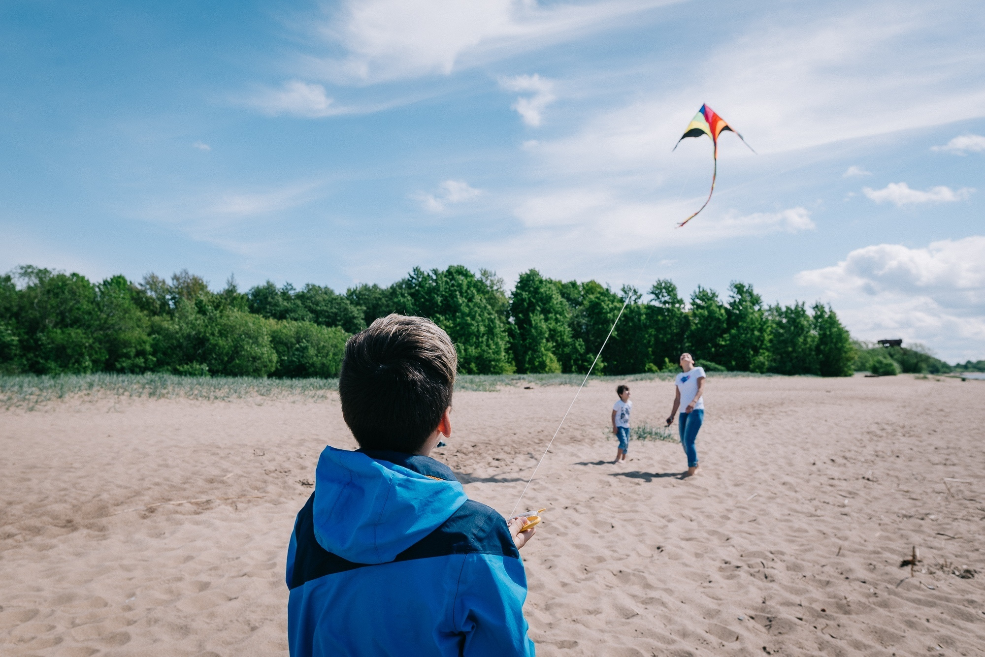 У моря под облаками. Семейный и детский фотограф в Санкт-Петербурге Марина Сергеева