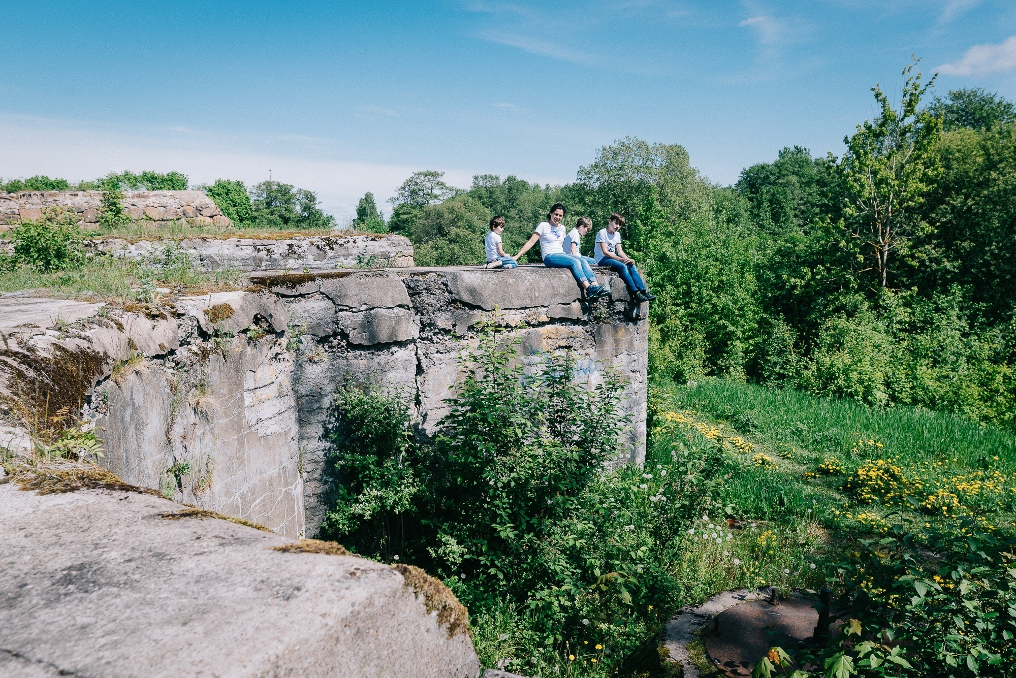 У моря под облаками. Семейный и детский фотограф в Санкт-Петербурге Марина Сергеева
