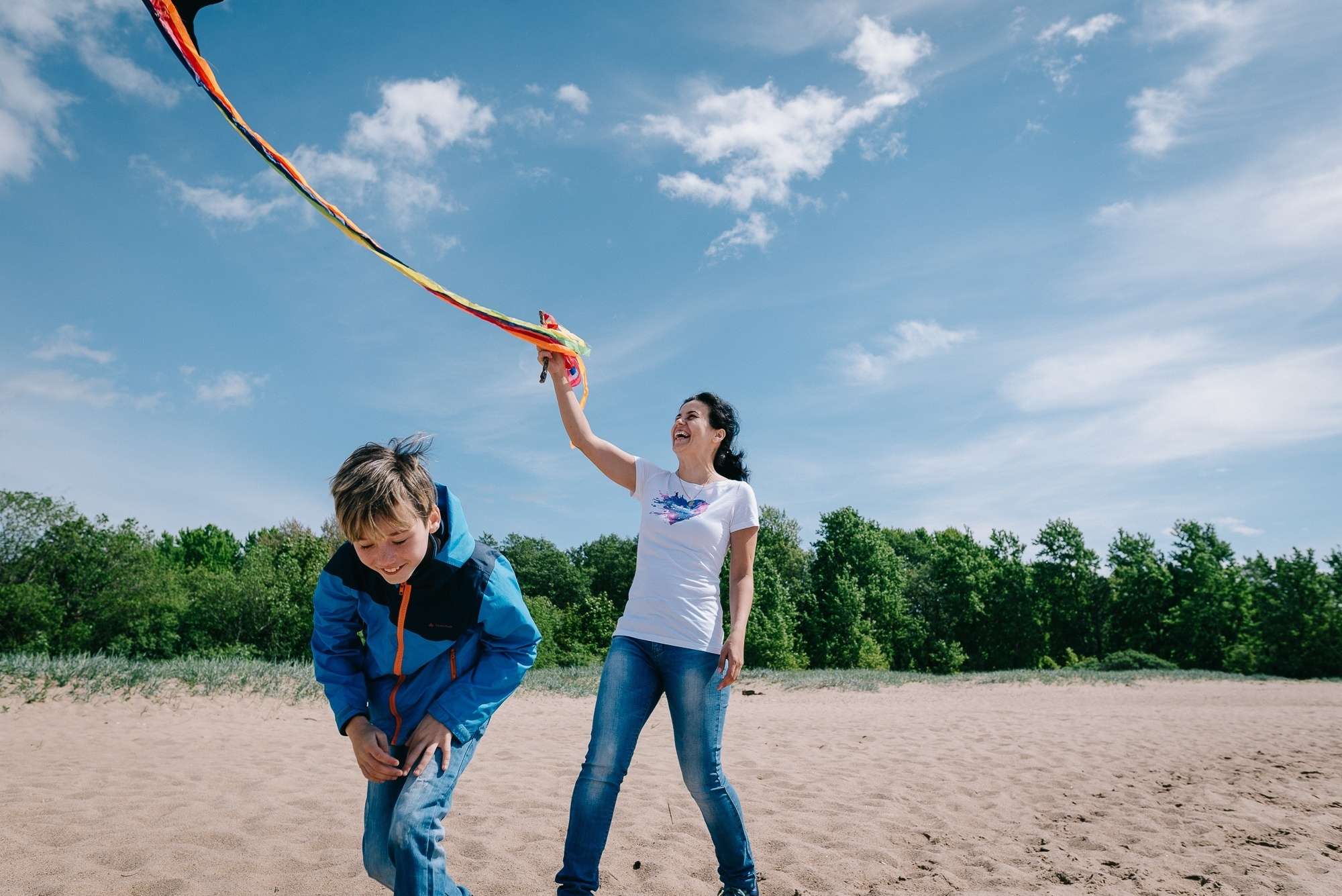 У моря под облаками. Семейный и детский фотограф в Санкт-Петербурге Марина Сергеева