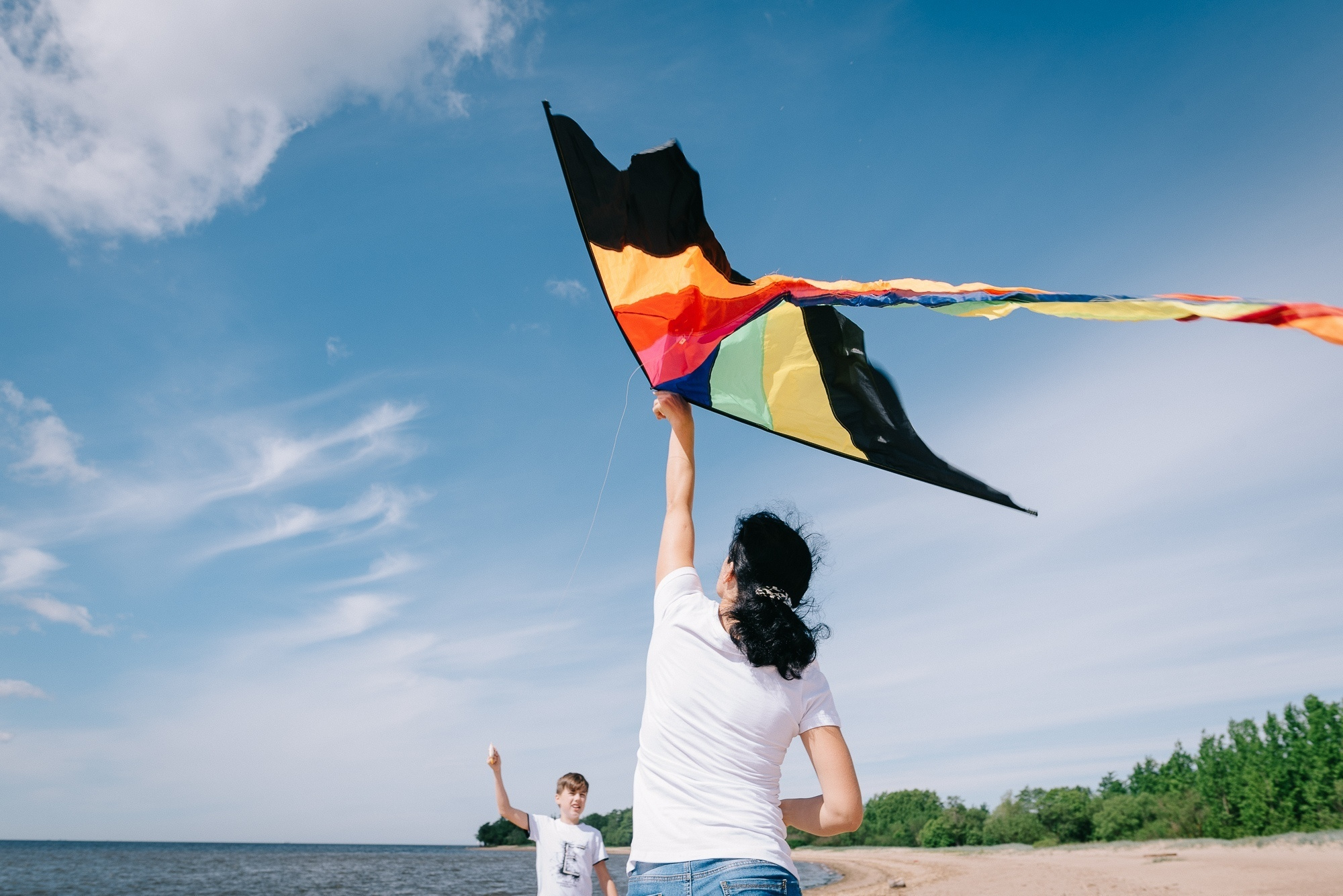 У моря под облаками. Семейный и детский фотограф в Санкт-Петербурге Марина Сергеева