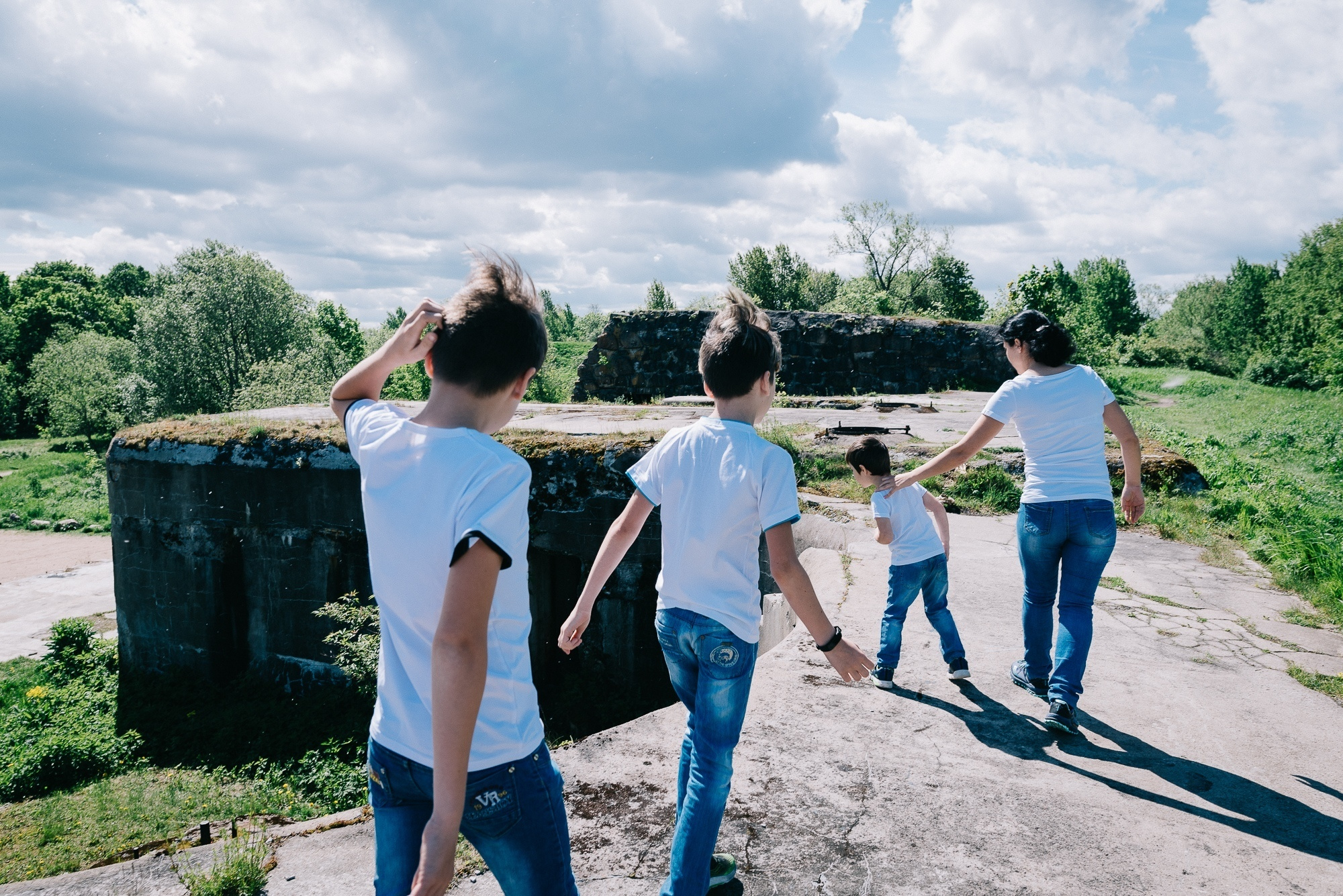 У моря под облаками. Семейный и детский фотограф в Санкт-Петербурге Марина Сергеева