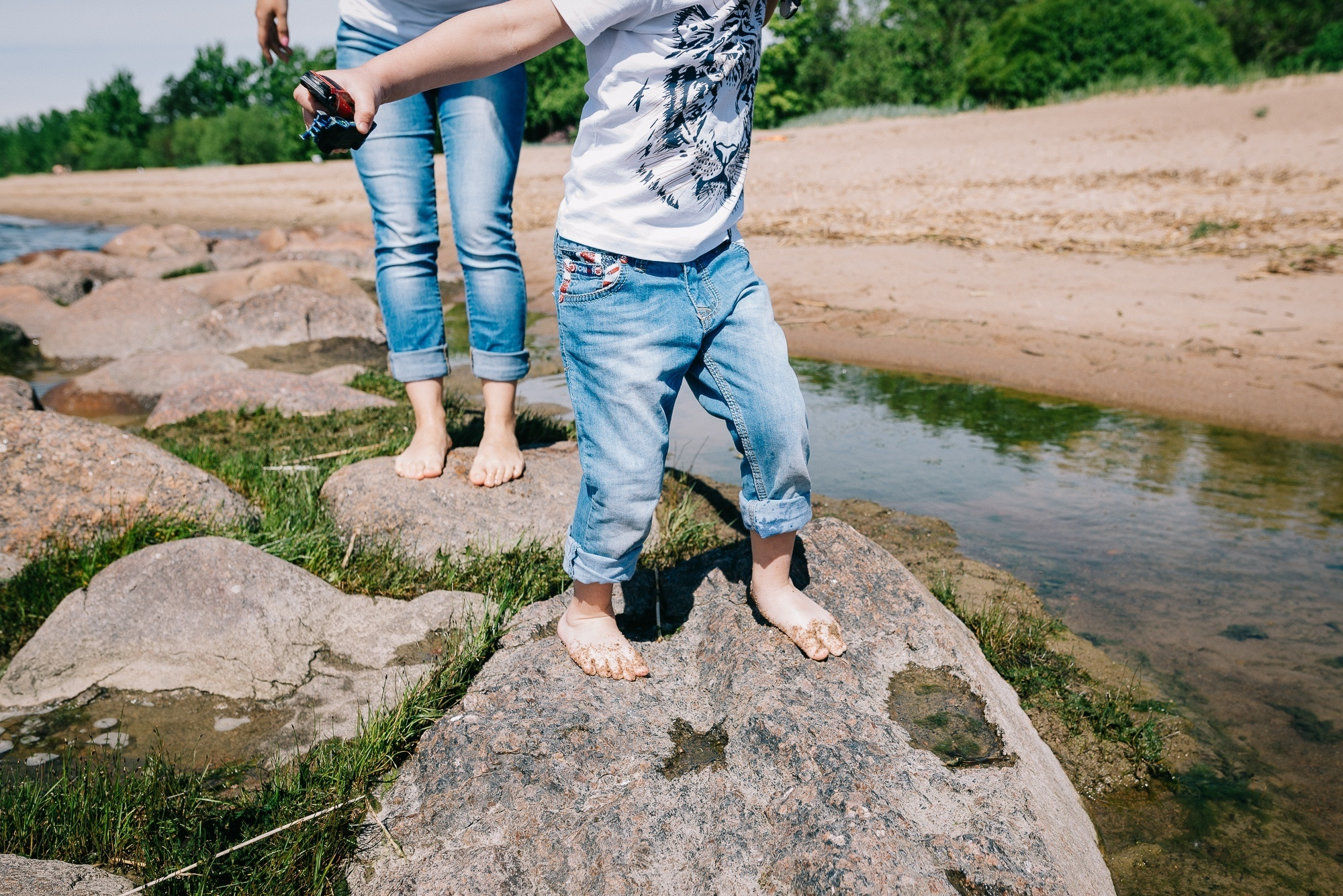 У моря под облаками. Семейный и детский фотограф в Санкт-Петербурге Марина Сергеева
