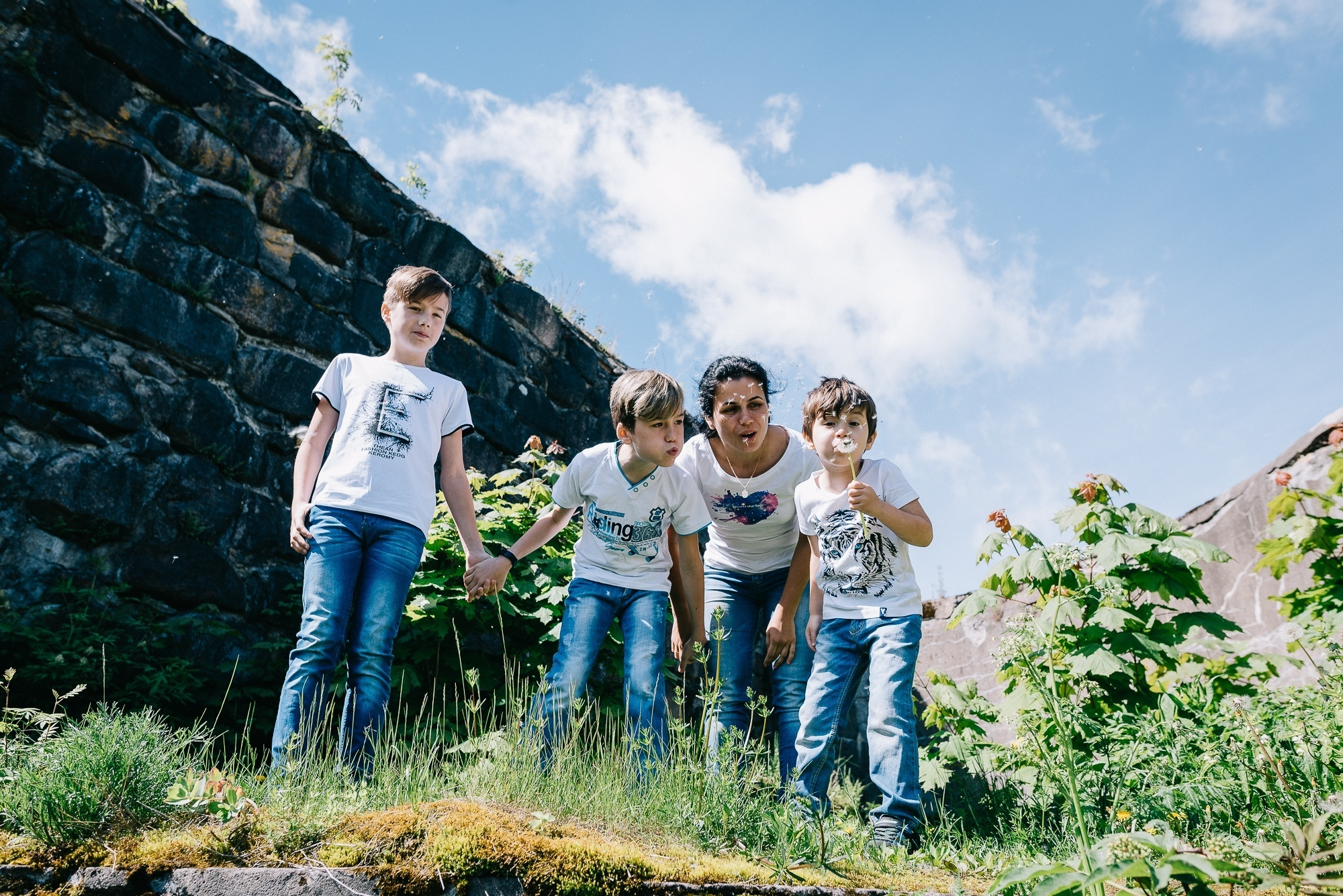 У моря под облаками. Семейный и детский фотограф в Санкт-Петербурге Марина Сергеева