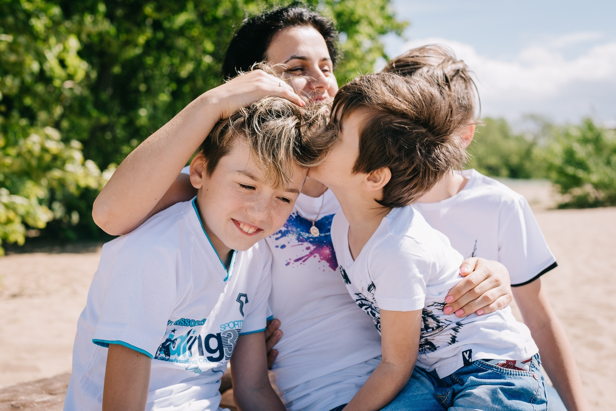 У моря под облаками. Семейный и детский фотограф в Санкт-Петербурге Марина Сергеева