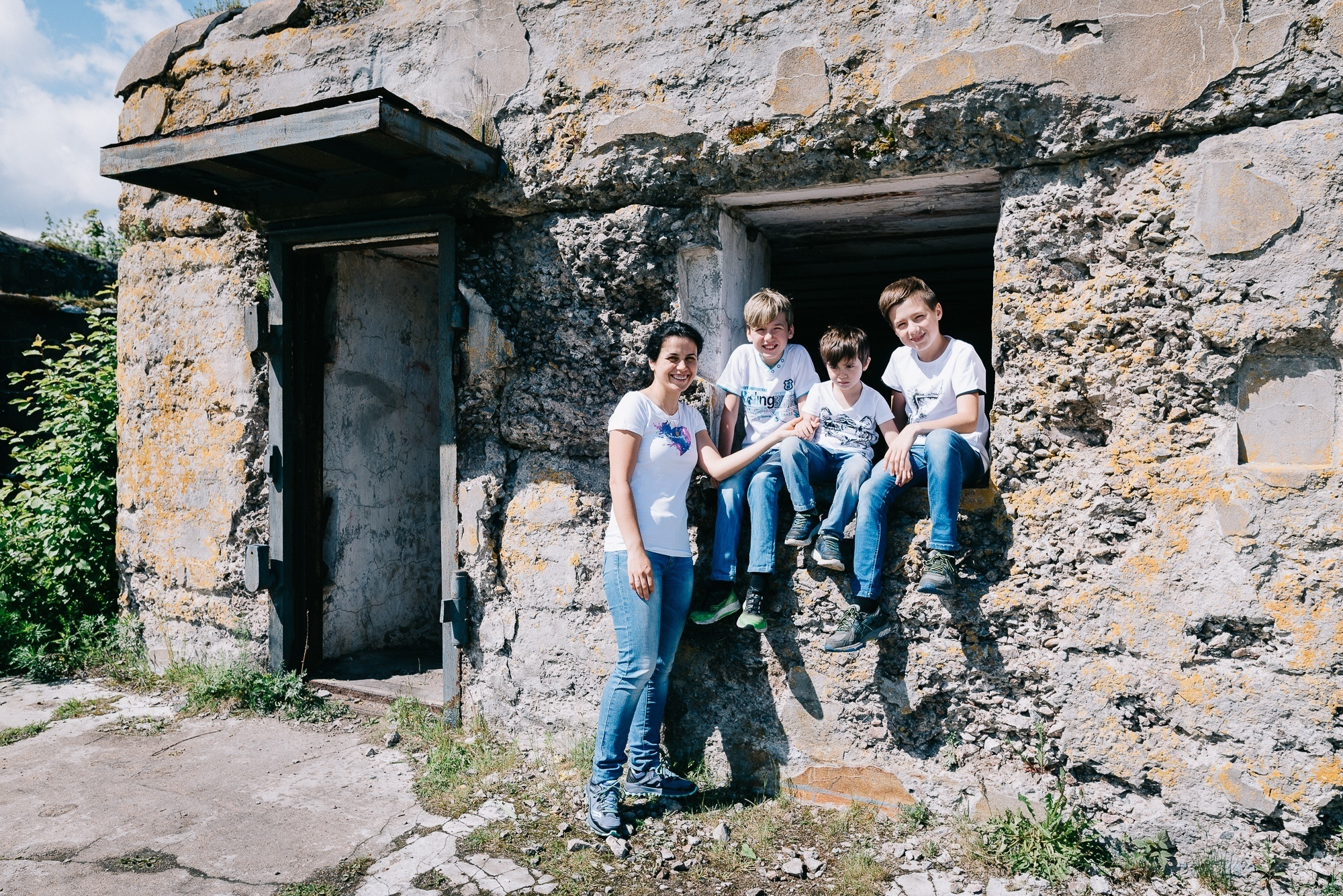 У моря под облаками. Семейный и детский фотограф в Санкт-Петербурге Марина Сергеева