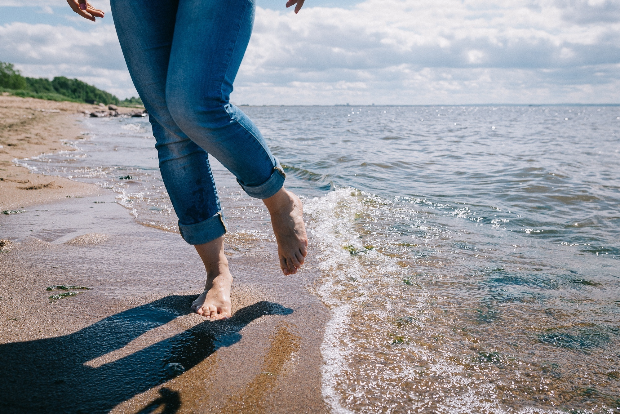 У моря под облаками. Семейный и детский фотограф в Санкт-Петербурге Марина Сергеева