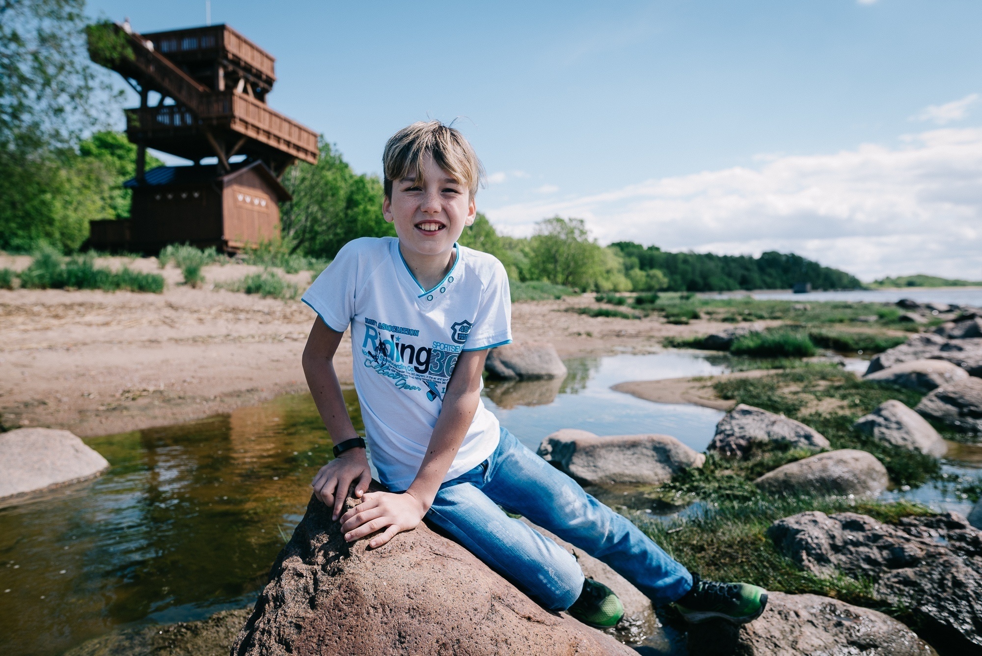 У моря под облаками. Семейный и детский фотограф в Санкт-Петербурге Марина Сергеева